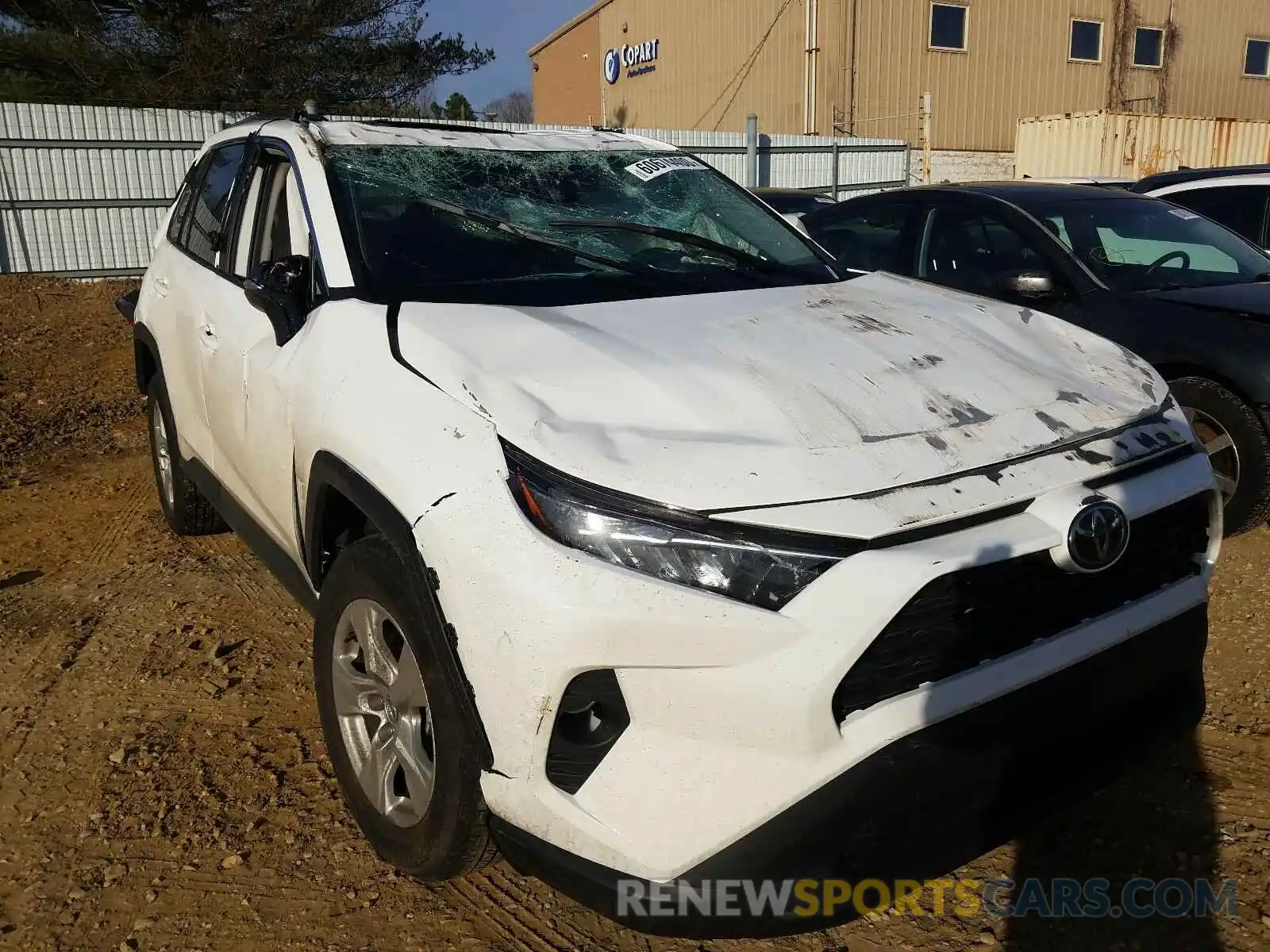 1 Photograph of a damaged car 2T3P1RFV3MC155387 TOYOTA RAV4 2021