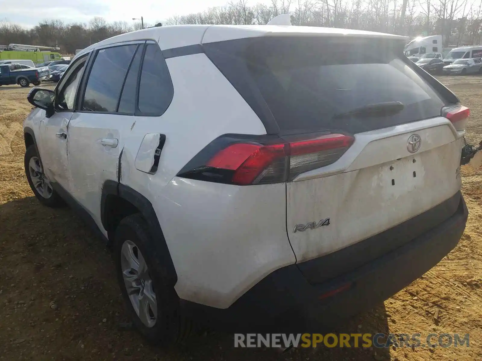 3 Photograph of a damaged car 2T3P1RFV3MC155387 TOYOTA RAV4 2021