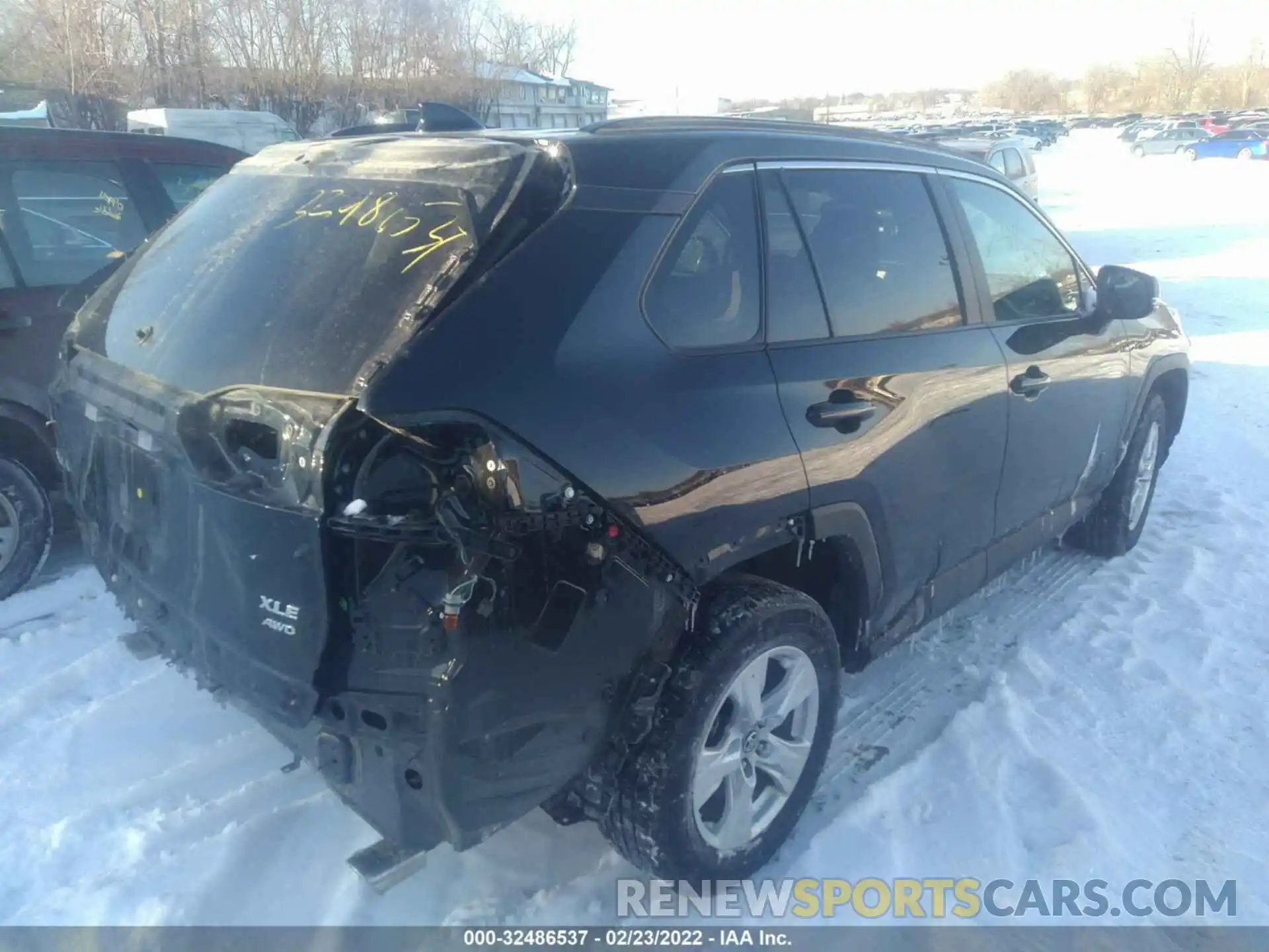 4 Фотография поврежденного автомобиля 2T3P1RFV3MC161111 TOYOTA RAV4 2021