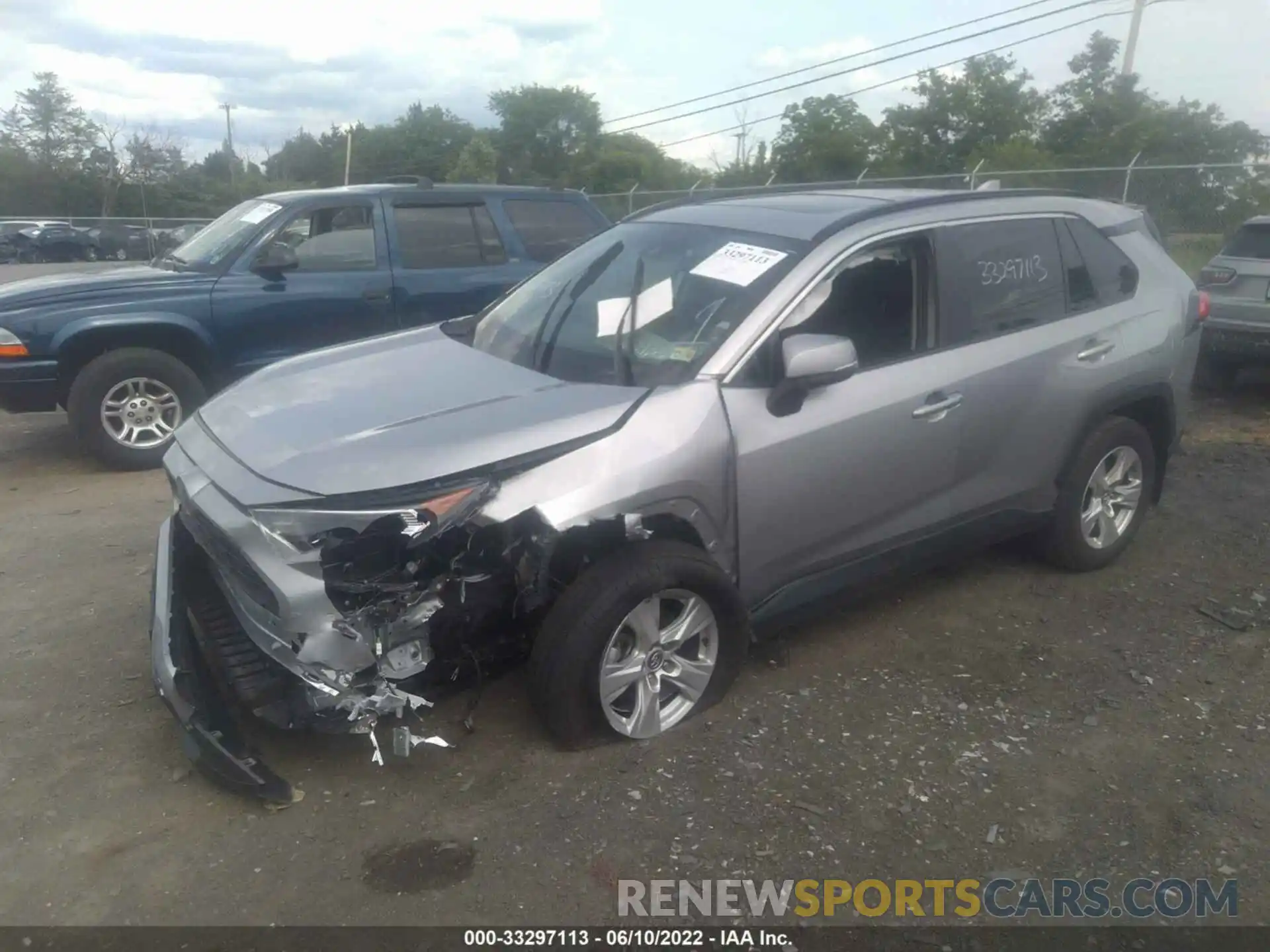 2 Фотография поврежденного автомобиля 2T3P1RFV3MC165238 TOYOTA RAV4 2021