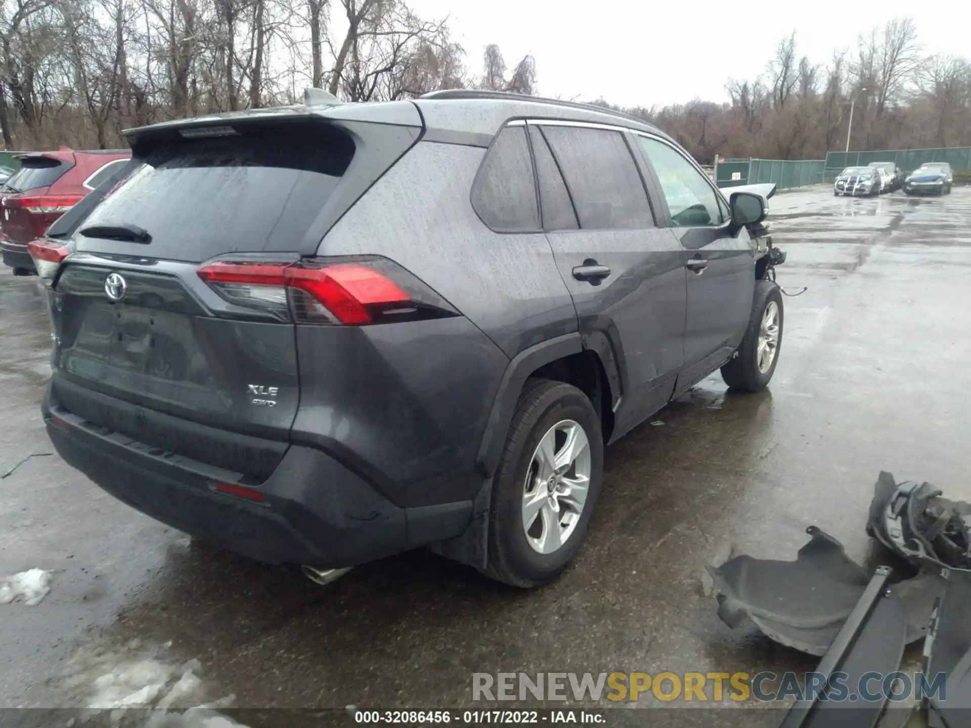 4 Фотография поврежденного автомобиля 2T3P1RFV3MC176238 TOYOTA RAV4 2021