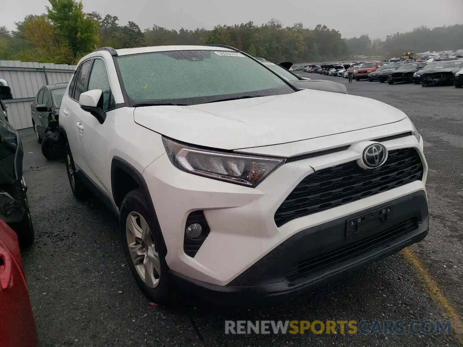 1 Photograph of a damaged car 2T3P1RFV3MC186381 TOYOTA RAV4 2021