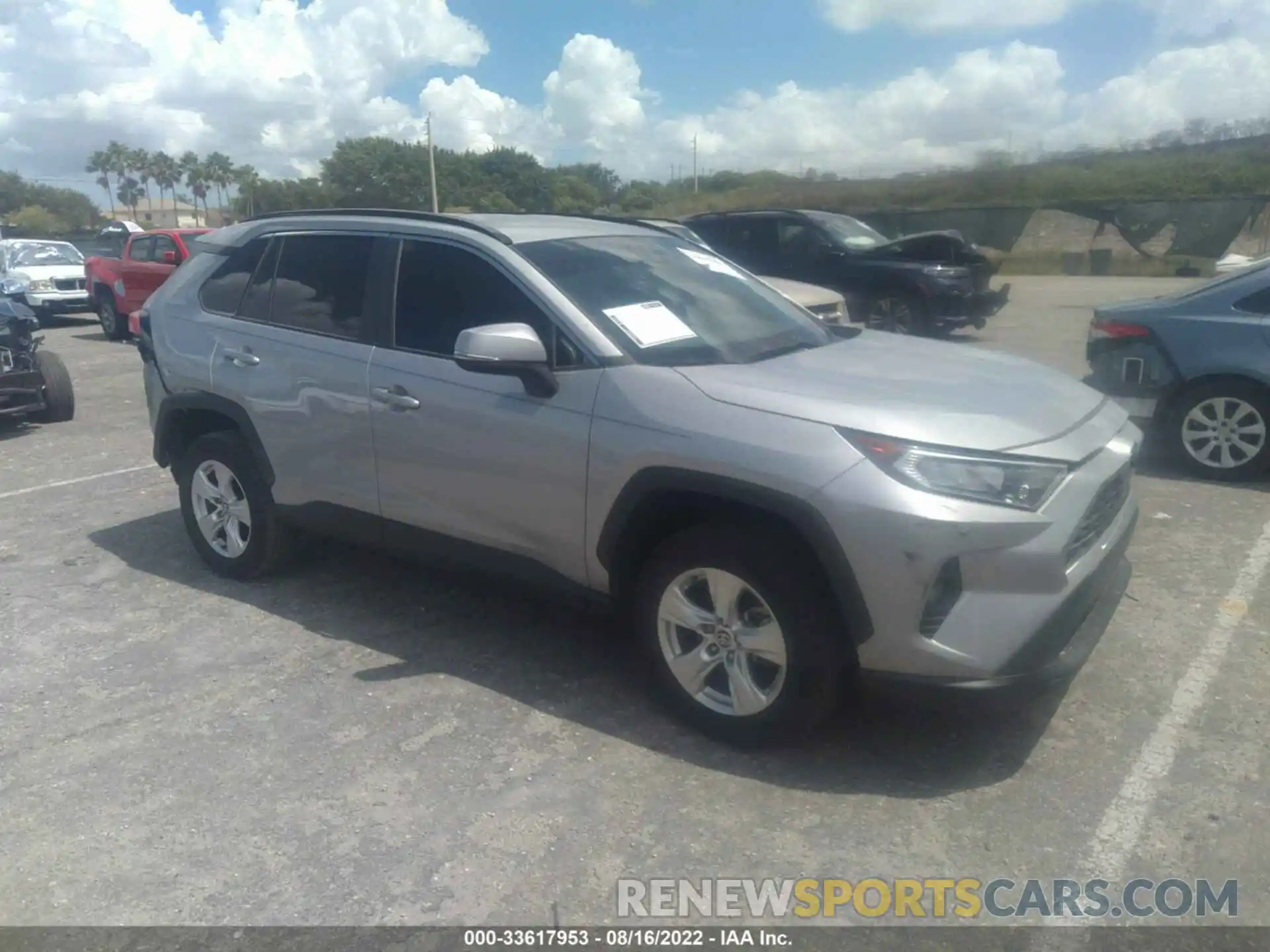 1 Photograph of a damaged car 2T3P1RFV3MC190303 TOYOTA RAV4 2021