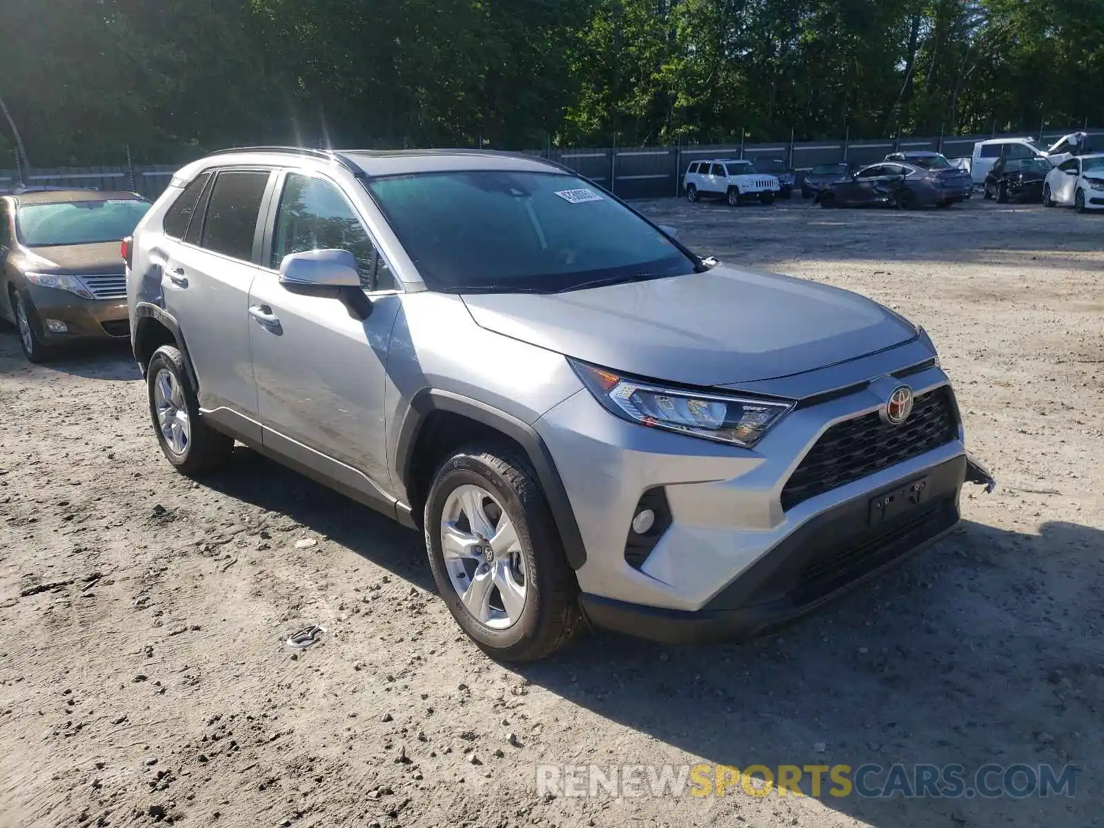 1 Фотография поврежденного автомобиля 2T3P1RFV3MC203342 TOYOTA RAV4 2021