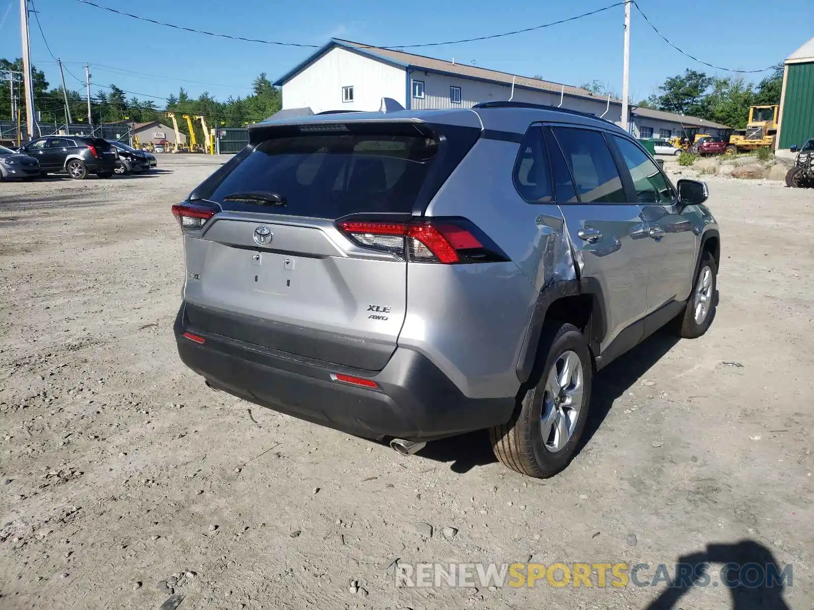 4 Photograph of a damaged car 2T3P1RFV3MC203342 TOYOTA RAV4 2021