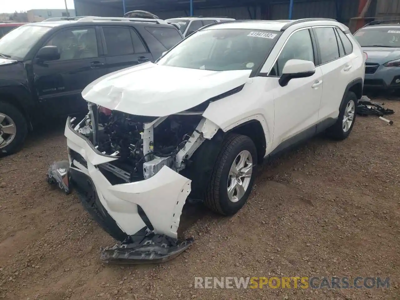 2 Photograph of a damaged car 2T3P1RFV3MC205690 TOYOTA RAV4 2021