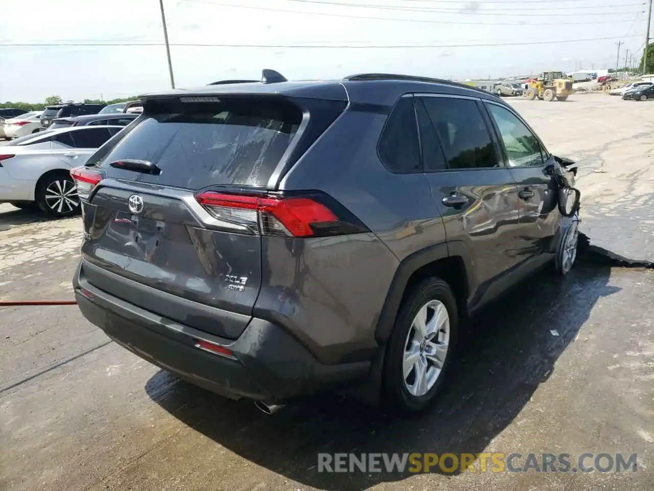 4 Photograph of a damaged car 2T3P1RFV3MC211179 TOYOTA RAV4 2021