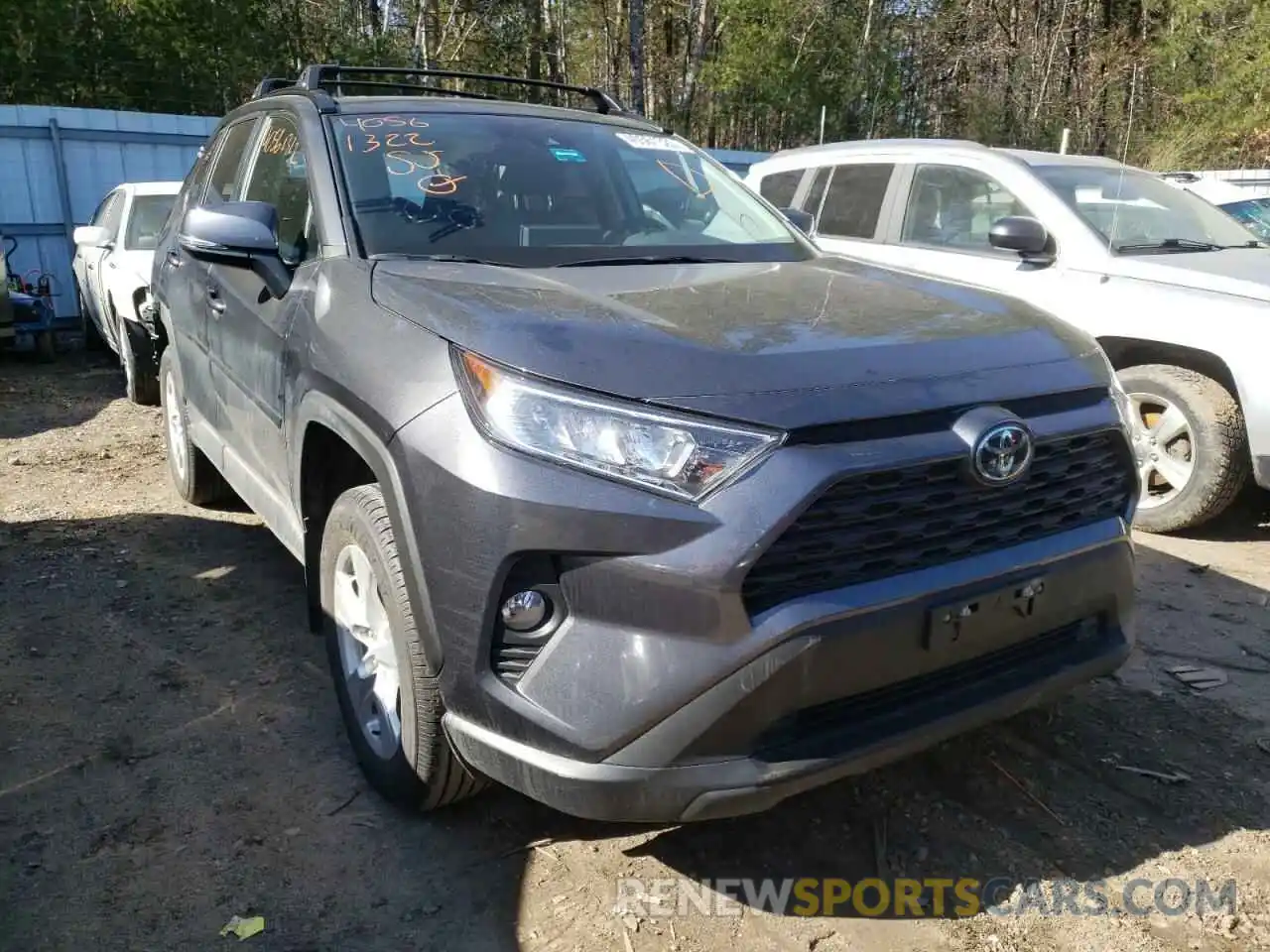 1 Фотография поврежденного автомобиля 2T3P1RFV3MC215703 TOYOTA RAV4 2021