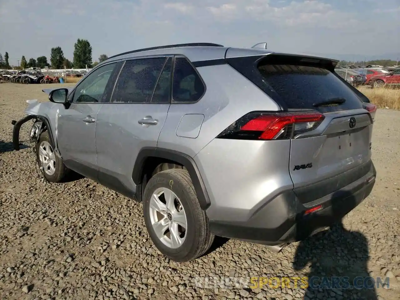 3 Фотография поврежденного автомобиля 2T3P1RFV3MC224109 TOYOTA RAV4 2021