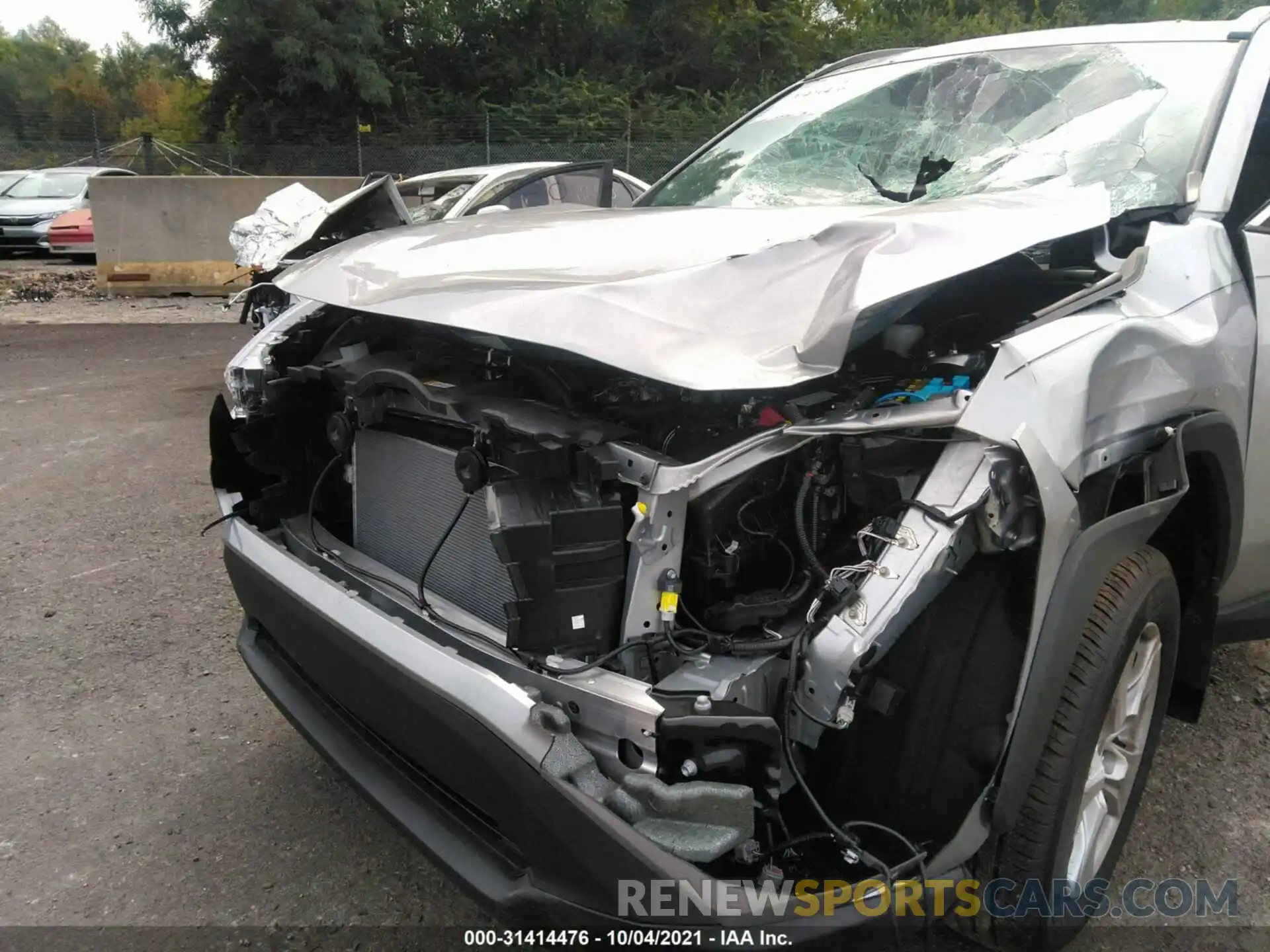 6 Photograph of a damaged car 2T3P1RFV3MC232078 TOYOTA RAV4 2021