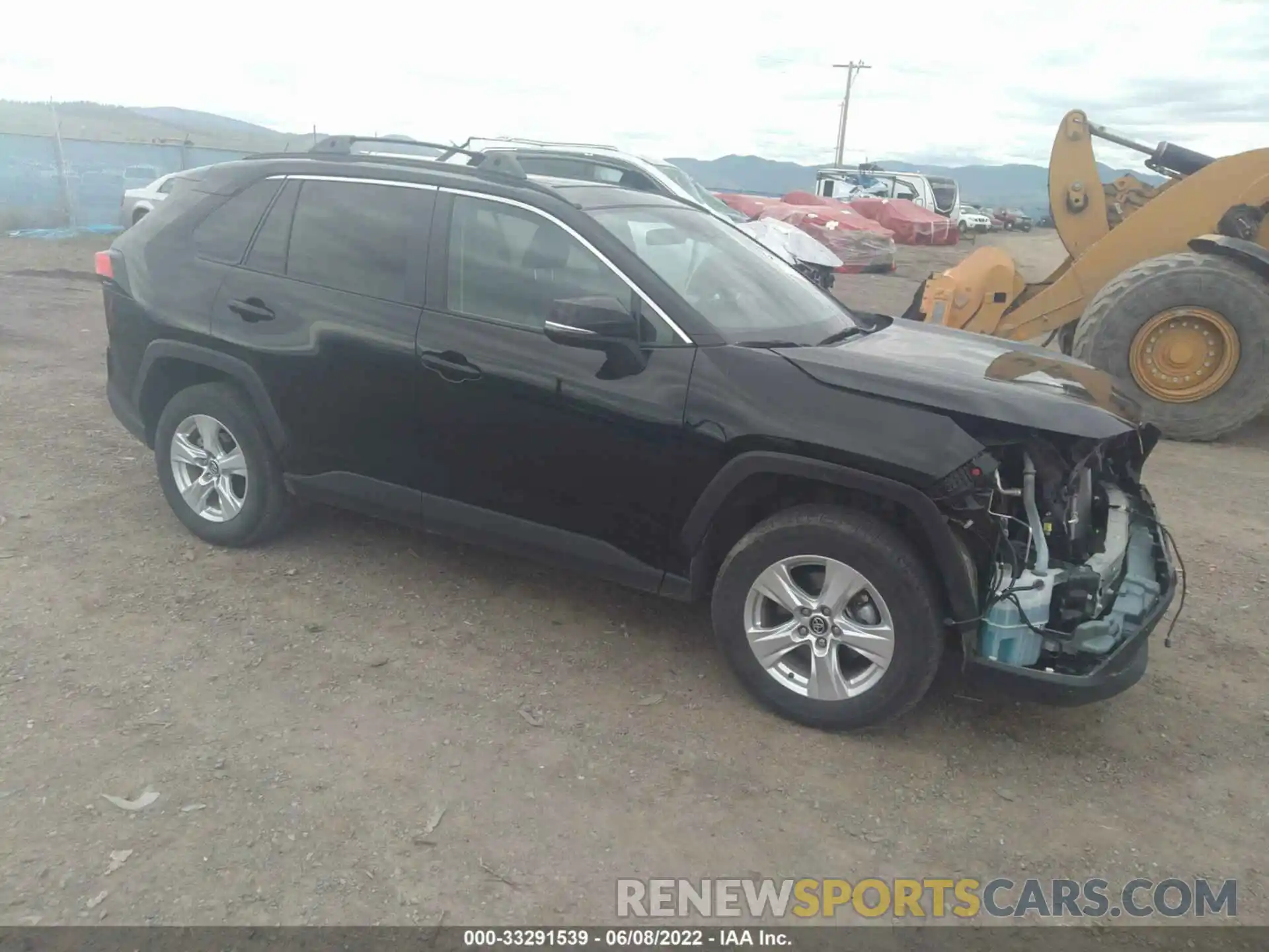 1 Photograph of a damaged car 2T3P1RFV3MW140340 TOYOTA RAV4 2021