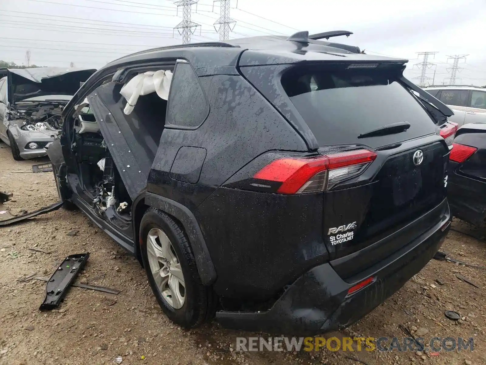 3 Photograph of a damaged car 2T3P1RFV3MW140502 TOYOTA RAV4 2021