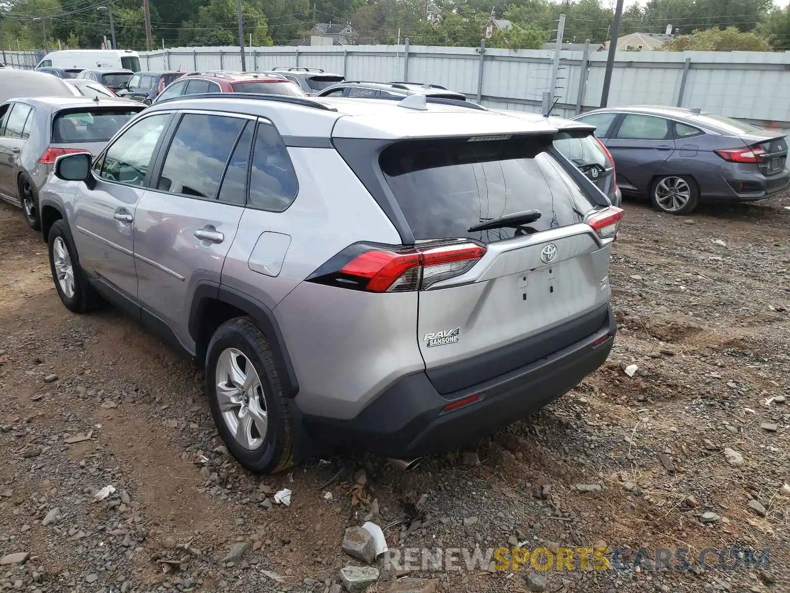 3 Photograph of a damaged car 2T3P1RFV3MW143948 TOYOTA RAV4 2021