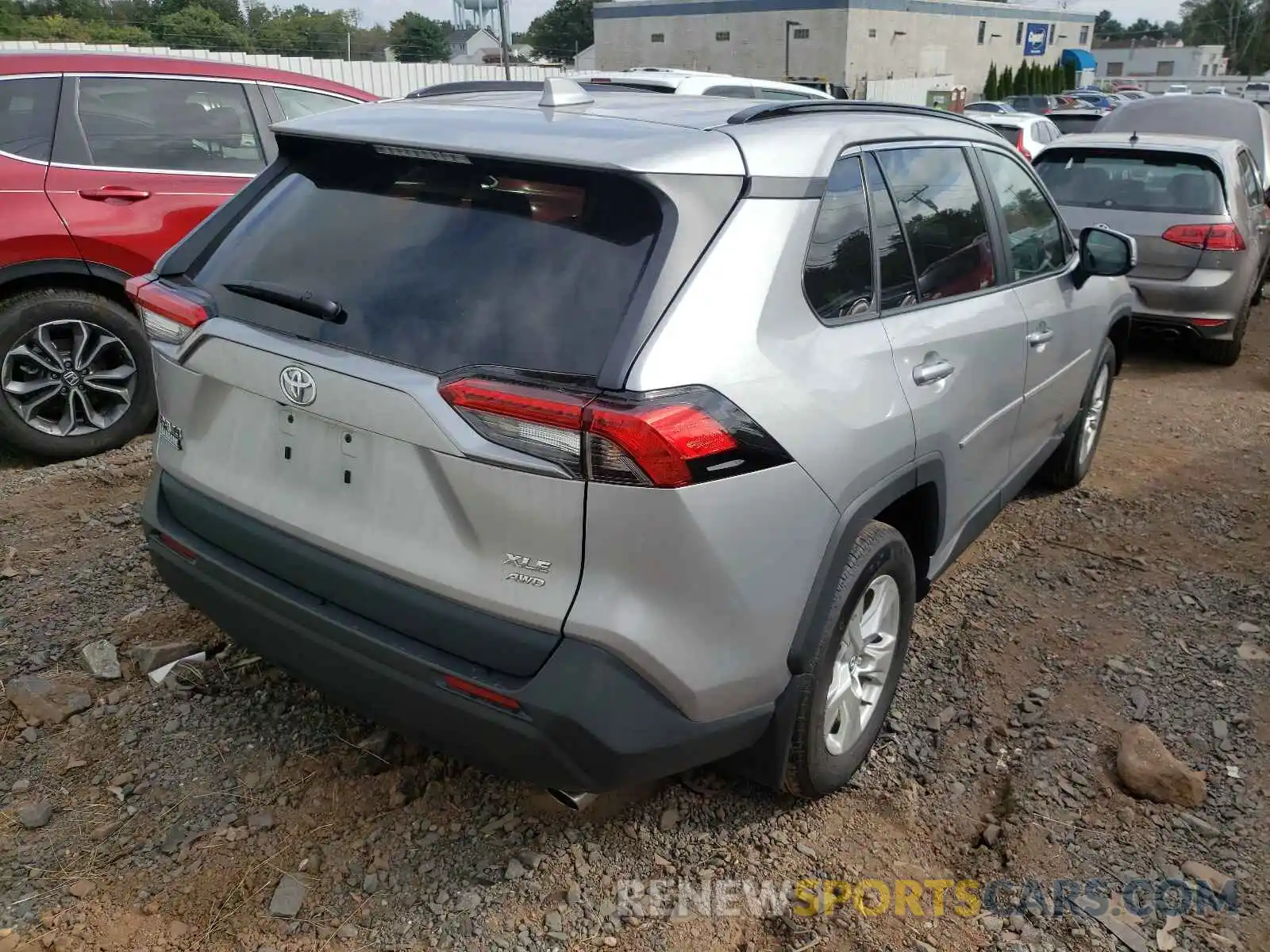 4 Фотография поврежденного автомобиля 2T3P1RFV3MW143948 TOYOTA RAV4 2021