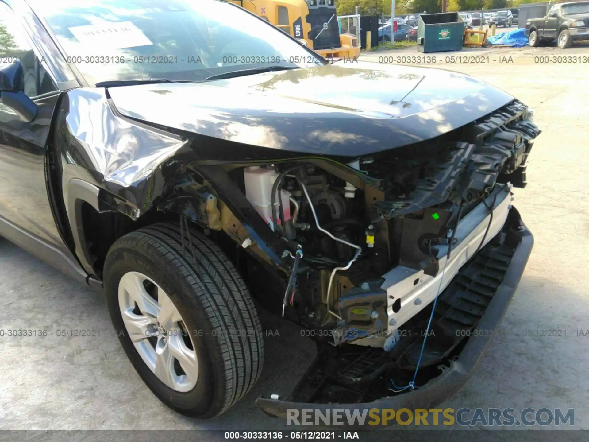 6 Фотография поврежденного автомобиля 2T3P1RFV3MW153881 TOYOTA RAV4 2021