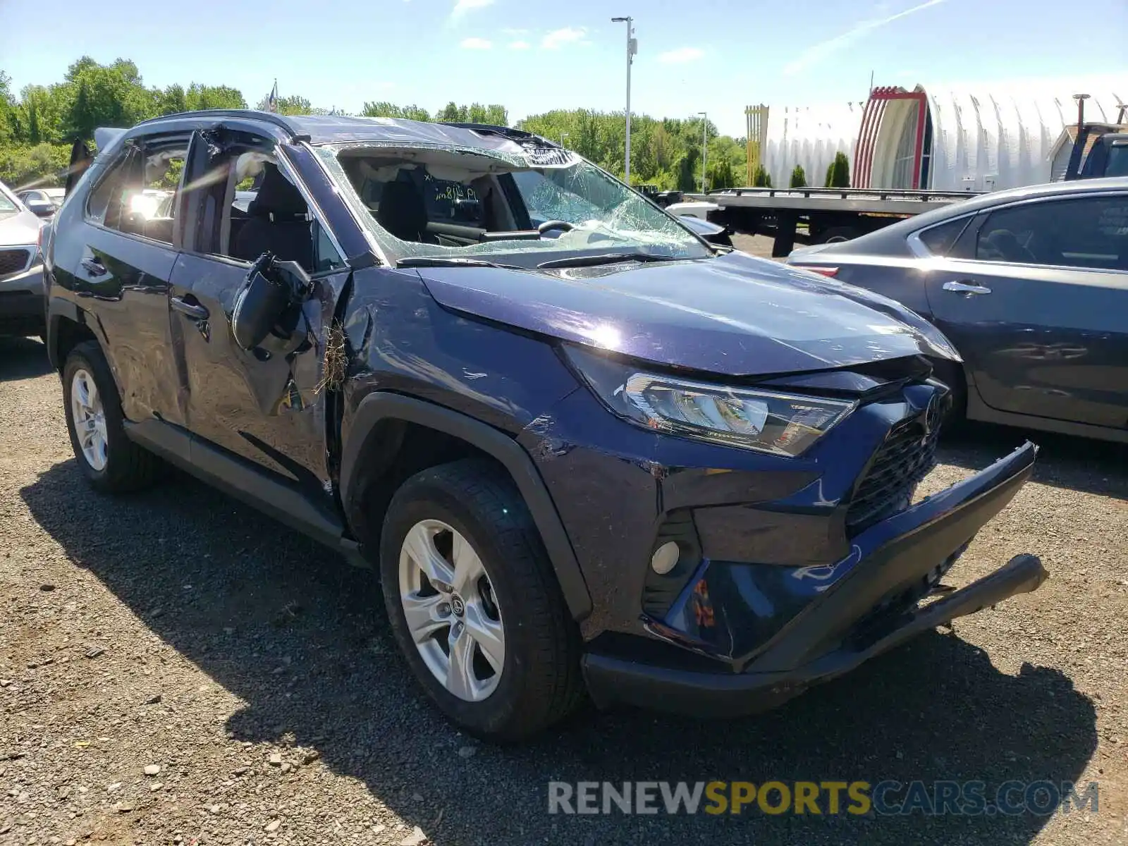 1 Photograph of a damaged car 2T3P1RFV3MW154786 TOYOTA RAV4 2021