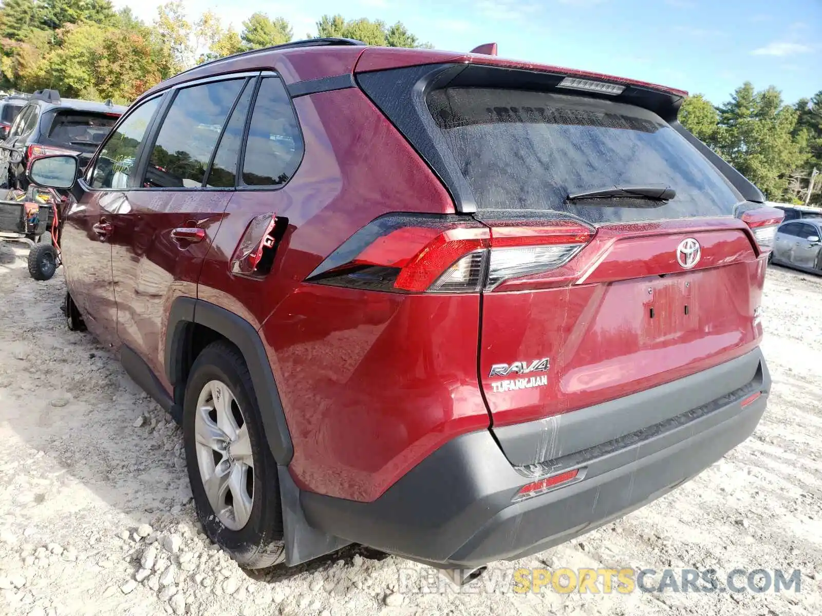 3 Photograph of a damaged car 2T3P1RFV3MW155520 TOYOTA RAV4 2021