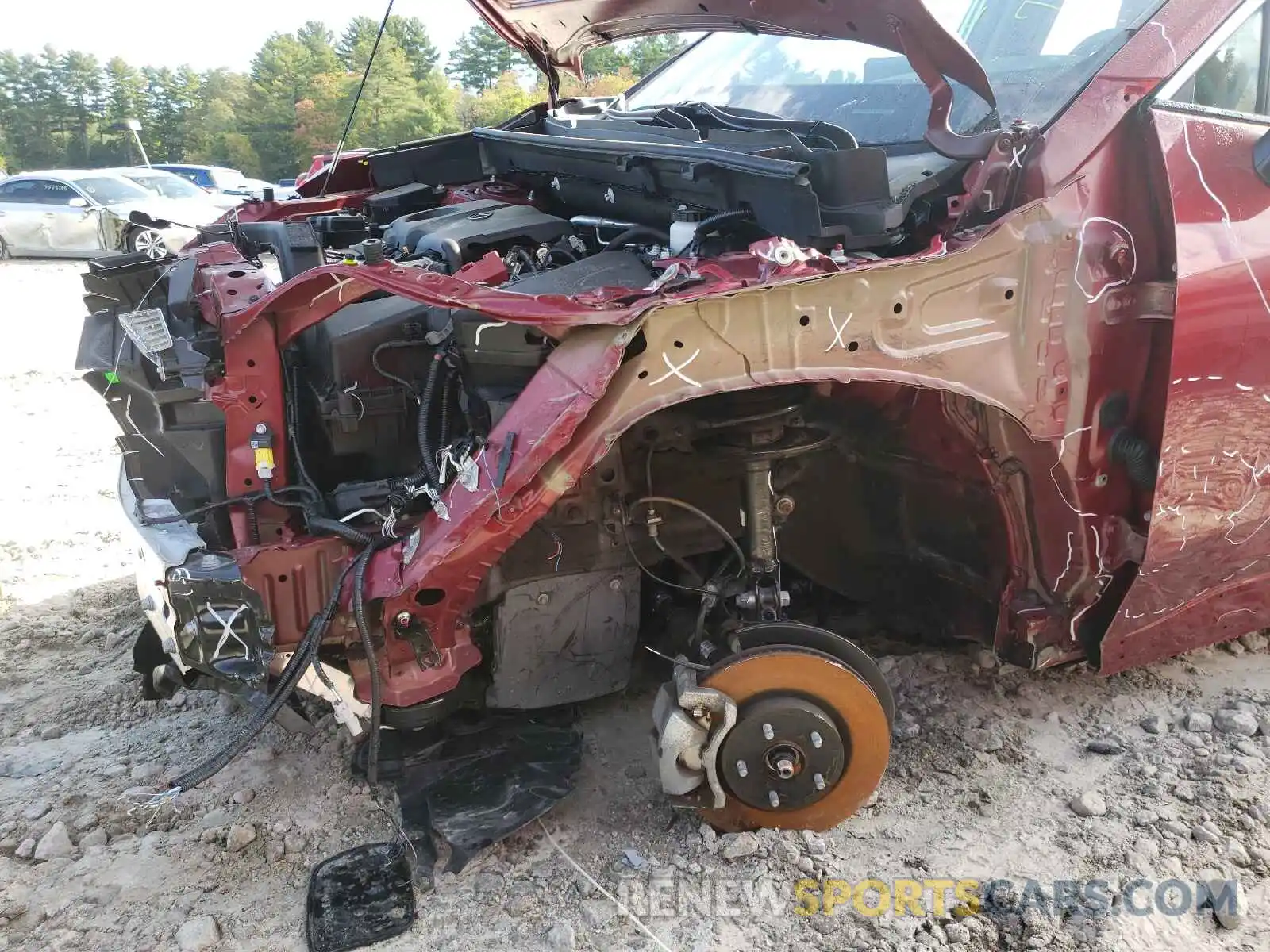 9 Photograph of a damaged car 2T3P1RFV3MW155520 TOYOTA RAV4 2021