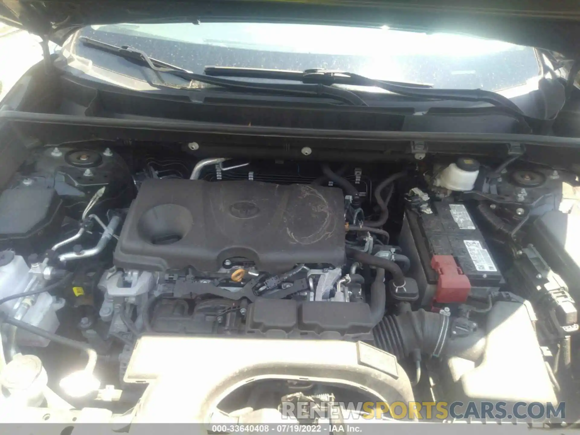 10 Фотография поврежденного автомобиля 2T3P1RFV3MW156909 TOYOTA RAV4 2021