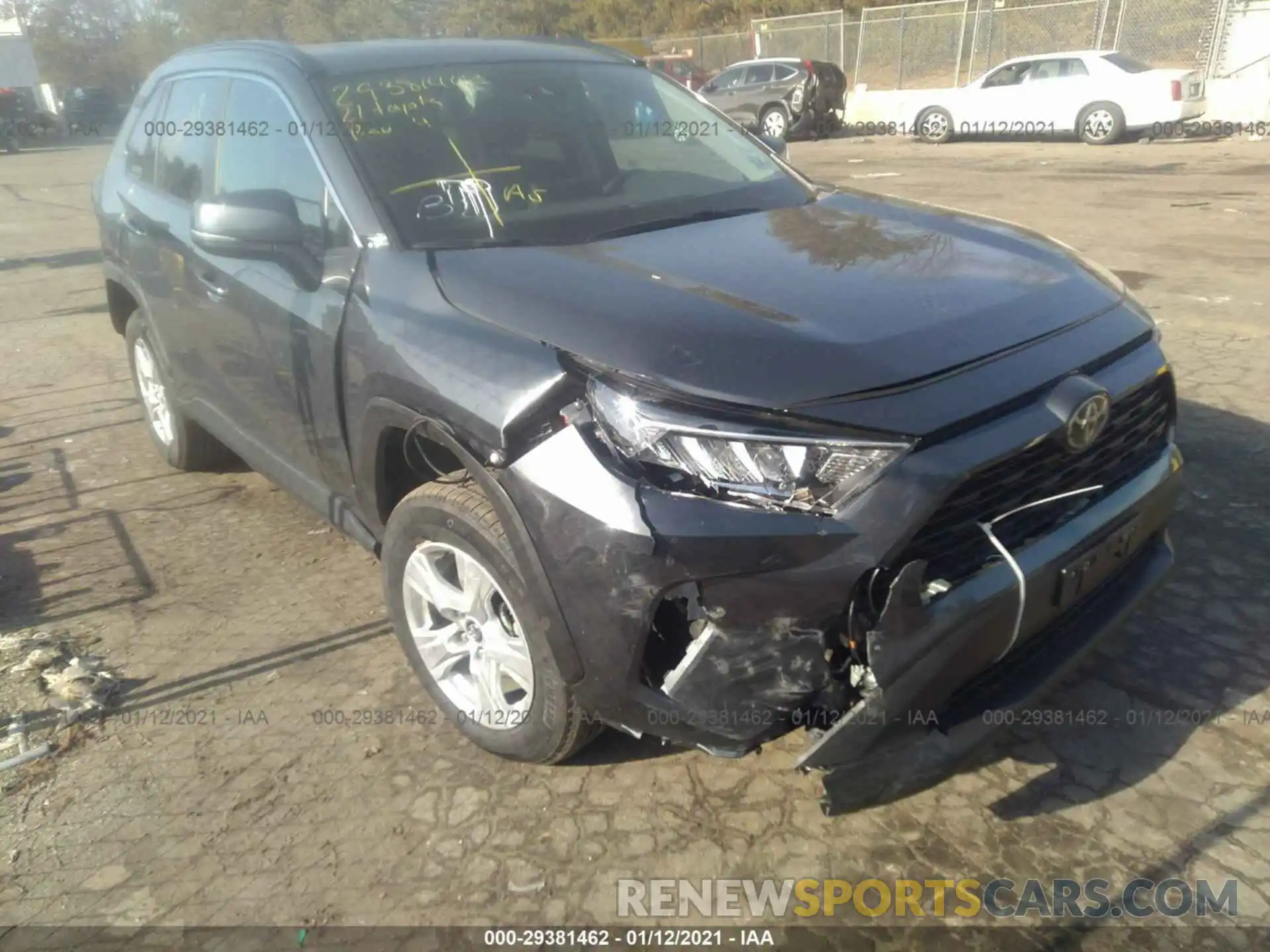 6 Фотография поврежденного автомобиля 2T3P1RFV3MW156926 TOYOTA RAV4 2021