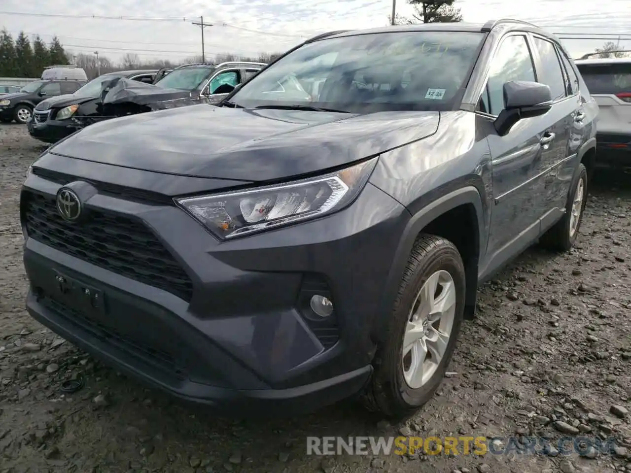 2 Photograph of a damaged car 2T3P1RFV3MW166503 TOYOTA RAV4 2021