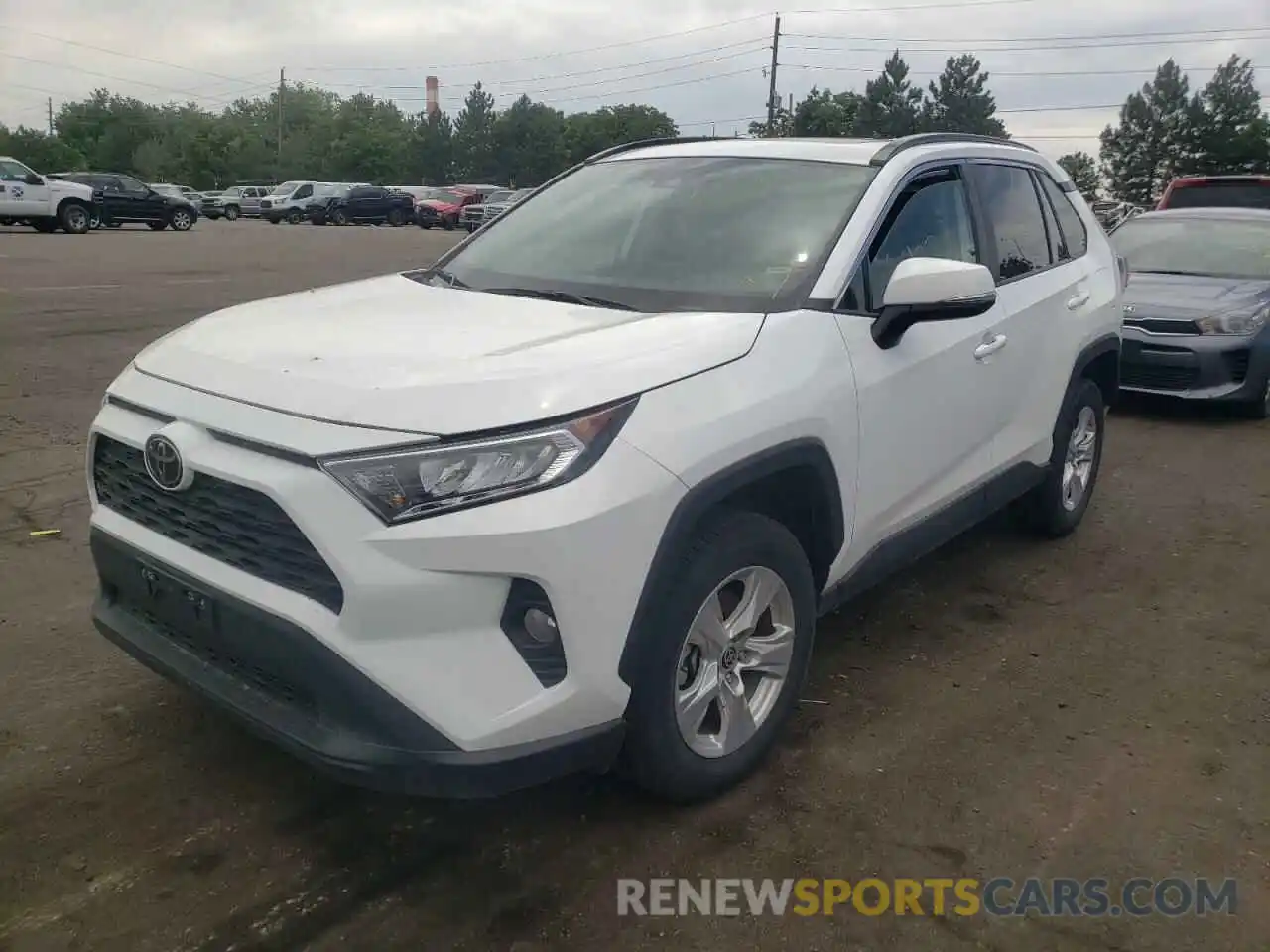 2 Фотография поврежденного автомобиля 2T3P1RFV3MW178148 TOYOTA RAV4 2021