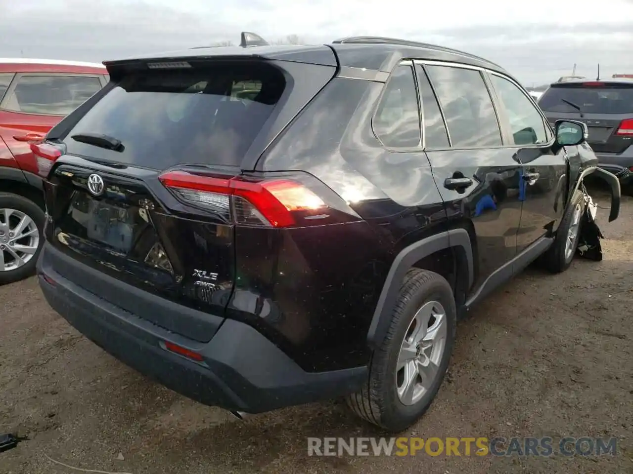 4 Фотография поврежденного автомобиля 2T3P1RFV3MW178960 TOYOTA RAV4 2021