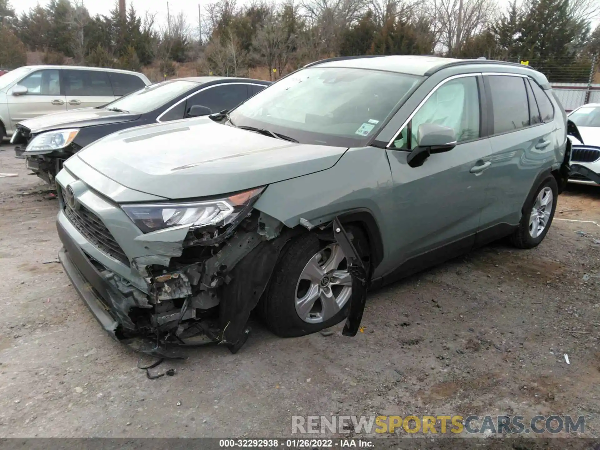 2 Photograph of a damaged car 2T3P1RFV3MW201430 TOYOTA RAV4 2021