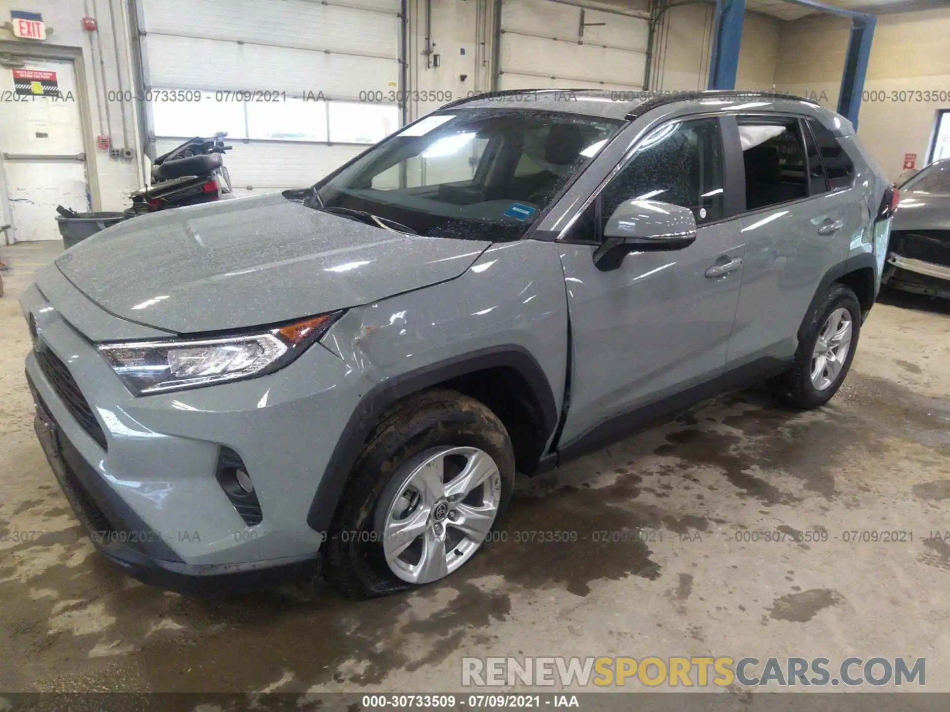 6 Фотография поврежденного автомобиля 2T3P1RFV3MW203548 TOYOTA RAV4 2021