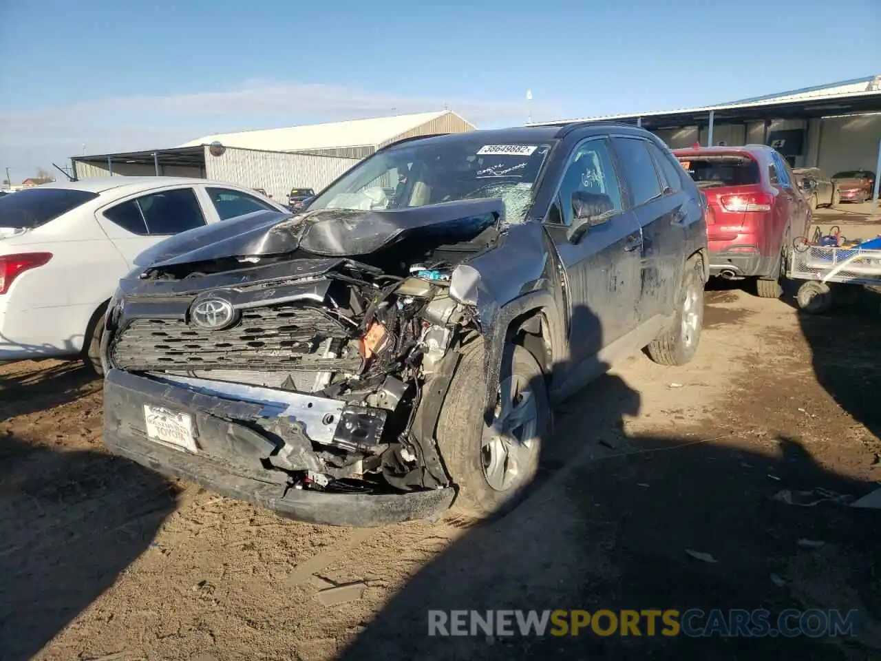 2 Photograph of a damaged car 2T3P1RFV3MW207678 TOYOTA RAV4 2021