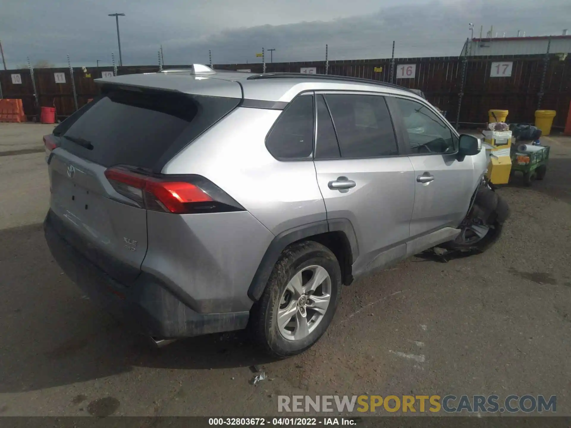 4 Фотография поврежденного автомобиля 2T3P1RFV3MW224044 TOYOTA RAV4 2021