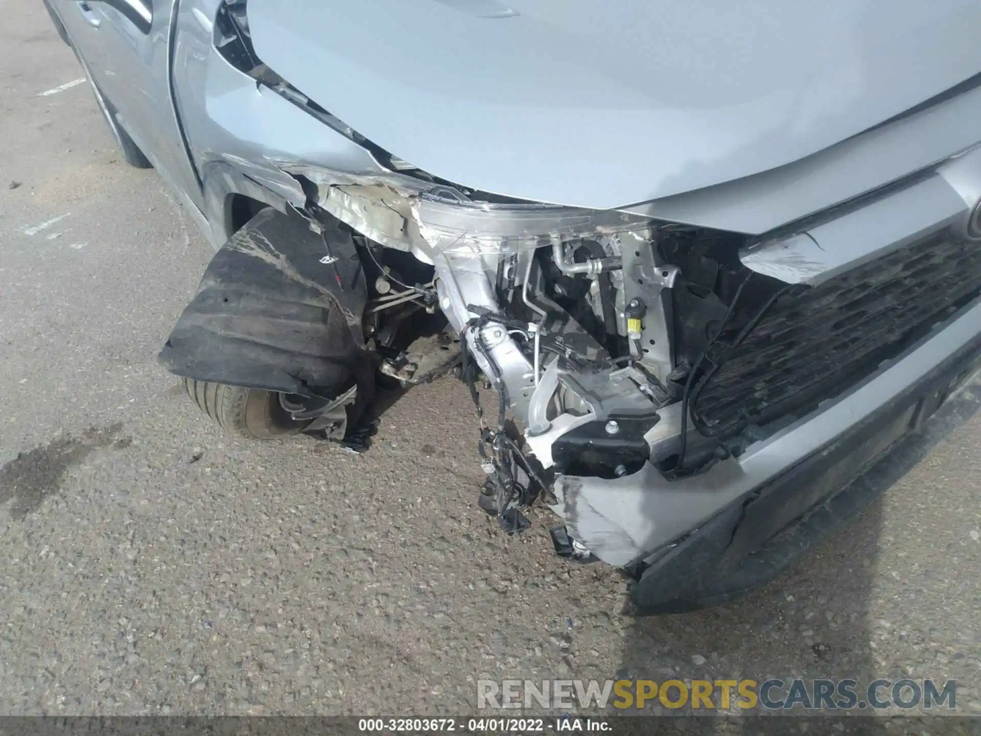 6 Photograph of a damaged car 2T3P1RFV3MW224044 TOYOTA RAV4 2021