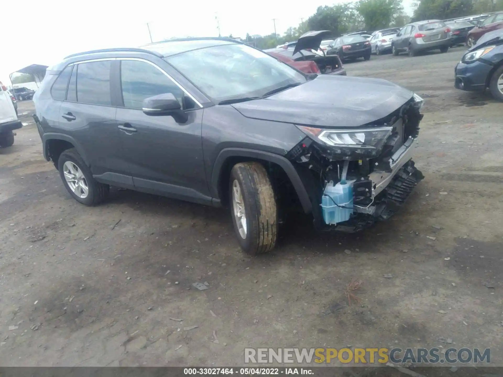 1 Фотография поврежденного автомобиля 2T3P1RFV3MW227011 TOYOTA RAV4 2021