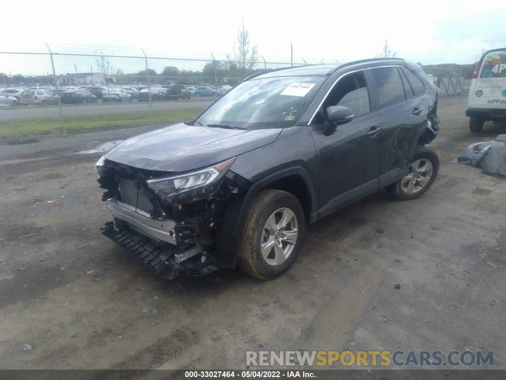 2 Фотография поврежденного автомобиля 2T3P1RFV3MW227011 TOYOTA RAV4 2021