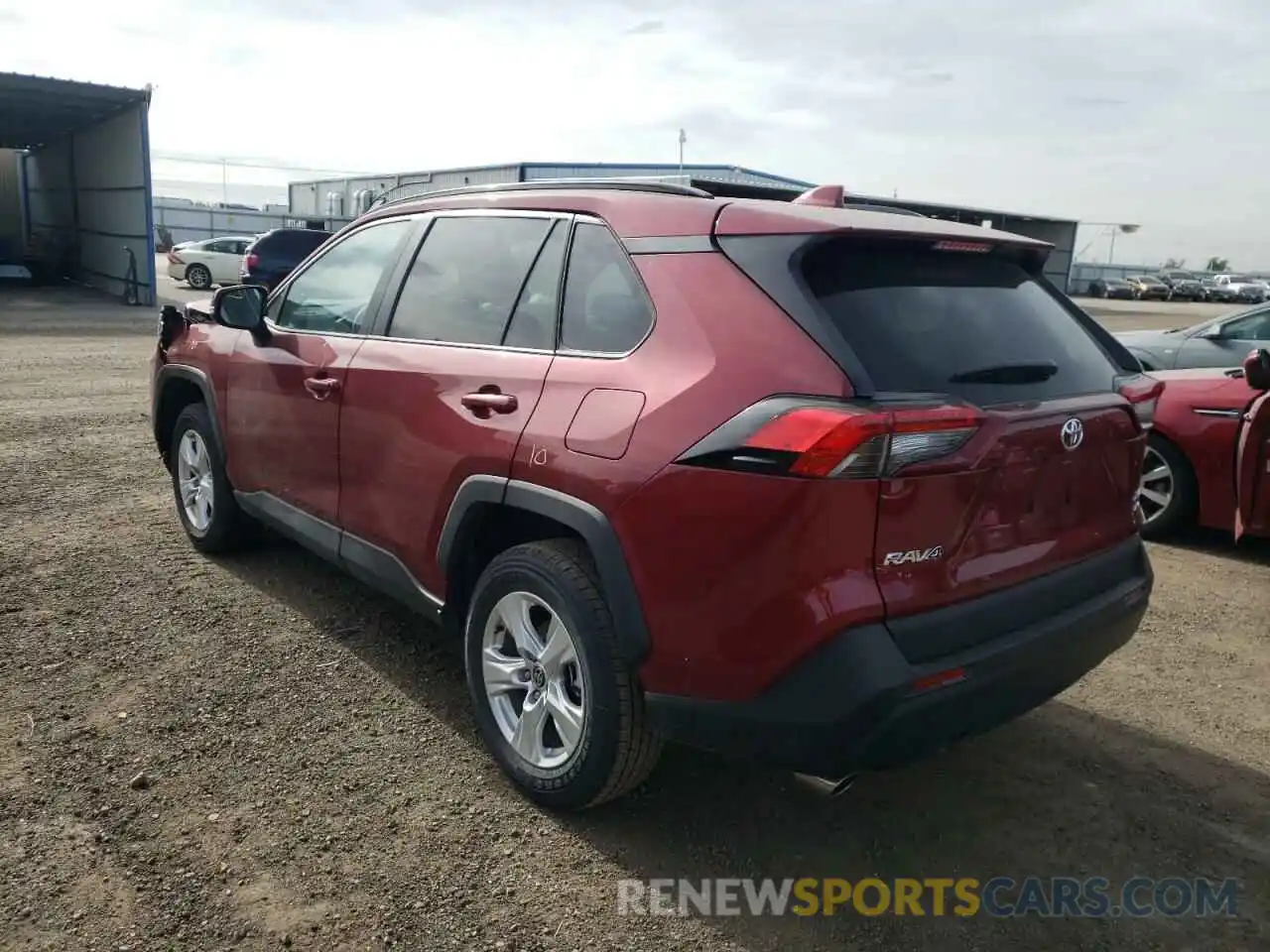 3 Photograph of a damaged car 2T3P1RFV3MW242785 TOYOTA RAV4 2021