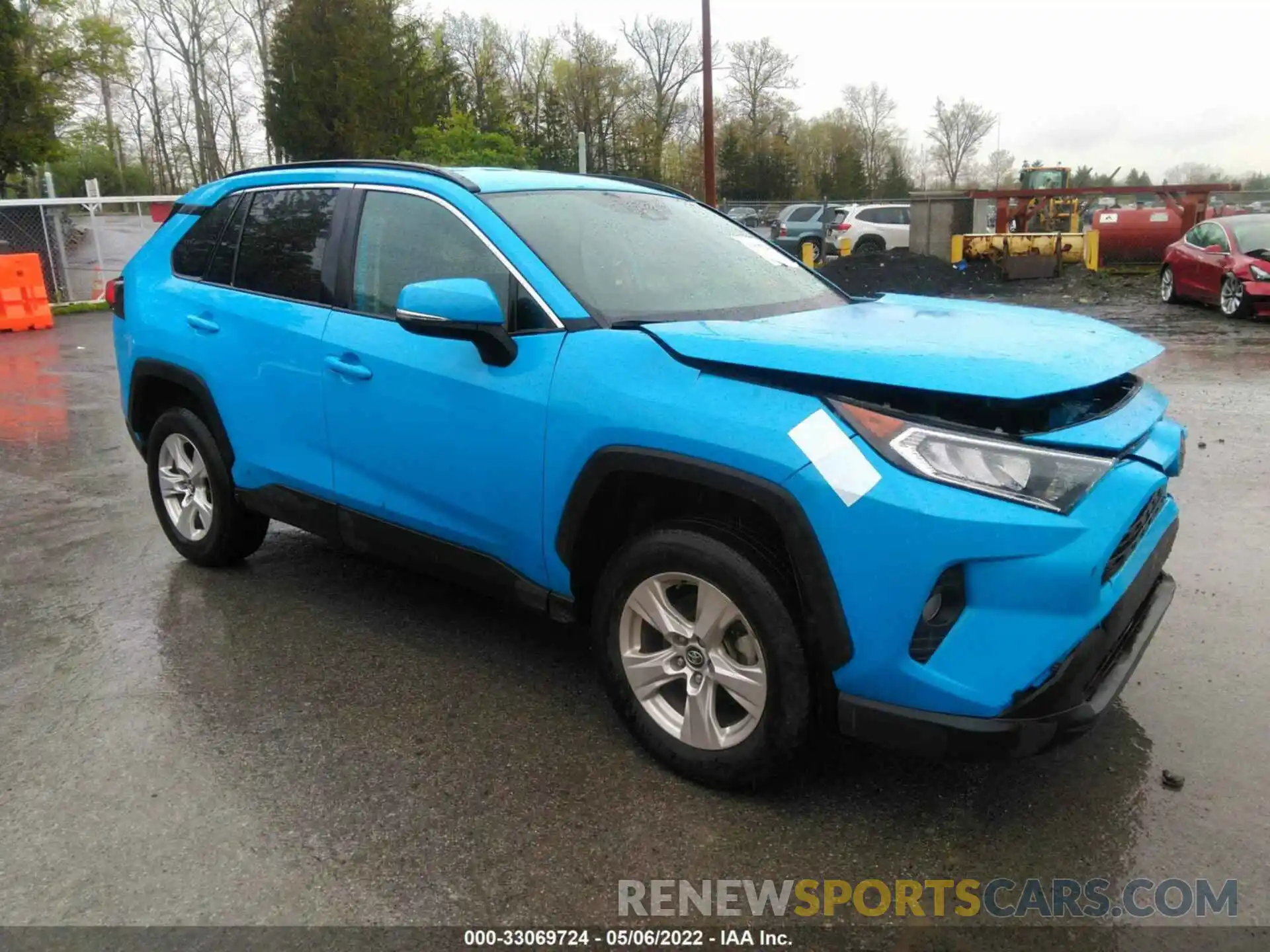 1 Фотография поврежденного автомобиля 2T3P1RFV4MC142552 TOYOTA RAV4 2021