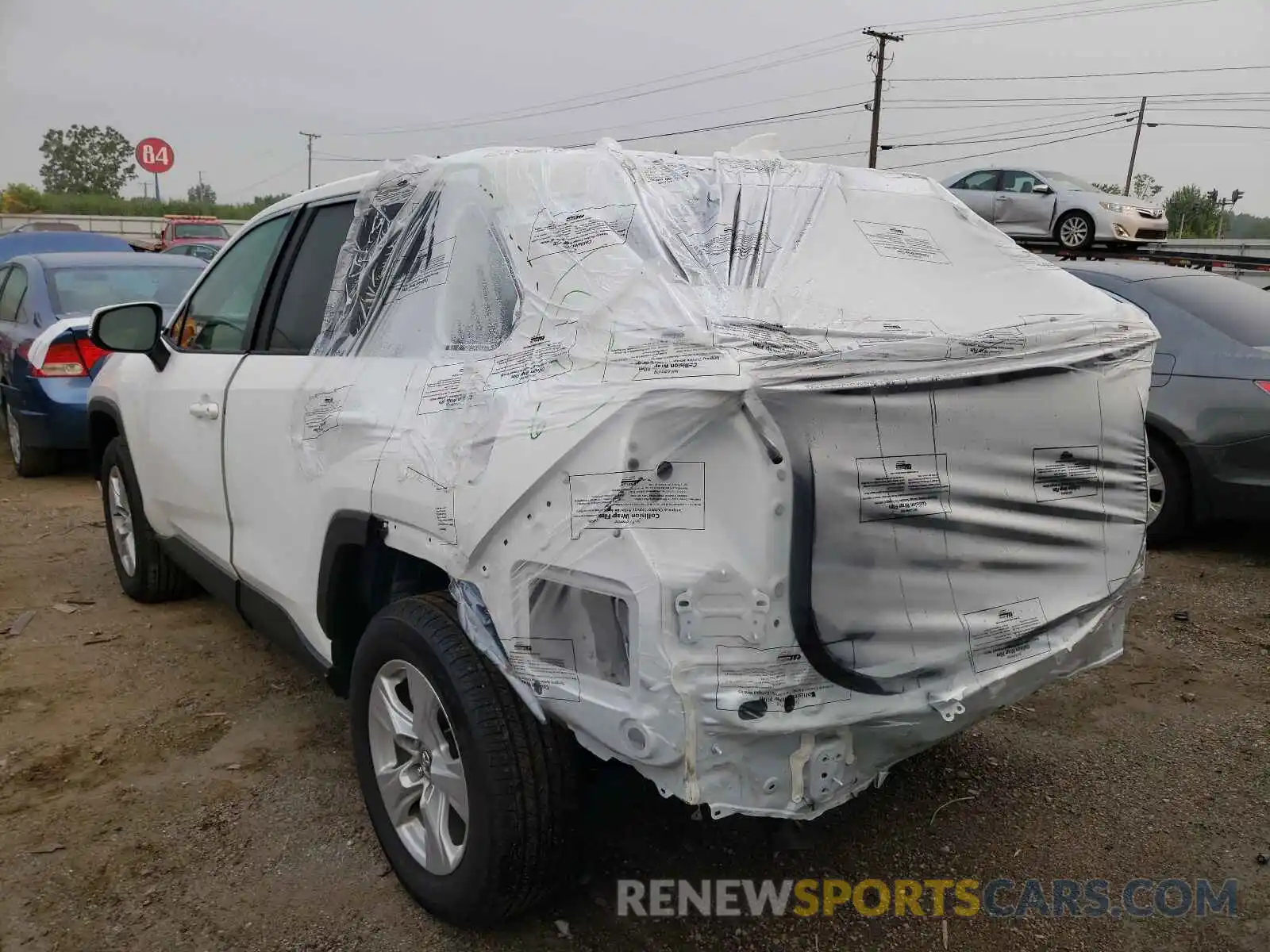 3 Photograph of a damaged car 2T3P1RFV4MC156645 TOYOTA RAV4 2021