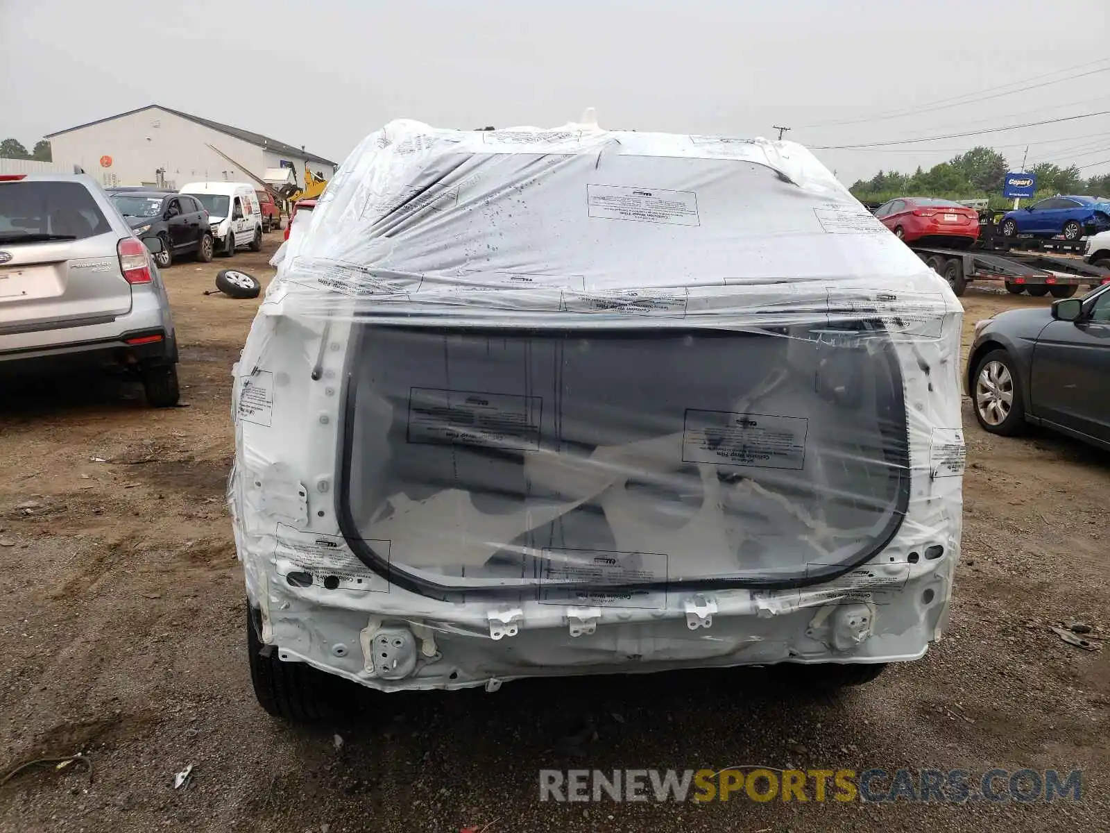 9 Фотография поврежденного автомобиля 2T3P1RFV4MC156645 TOYOTA RAV4 2021