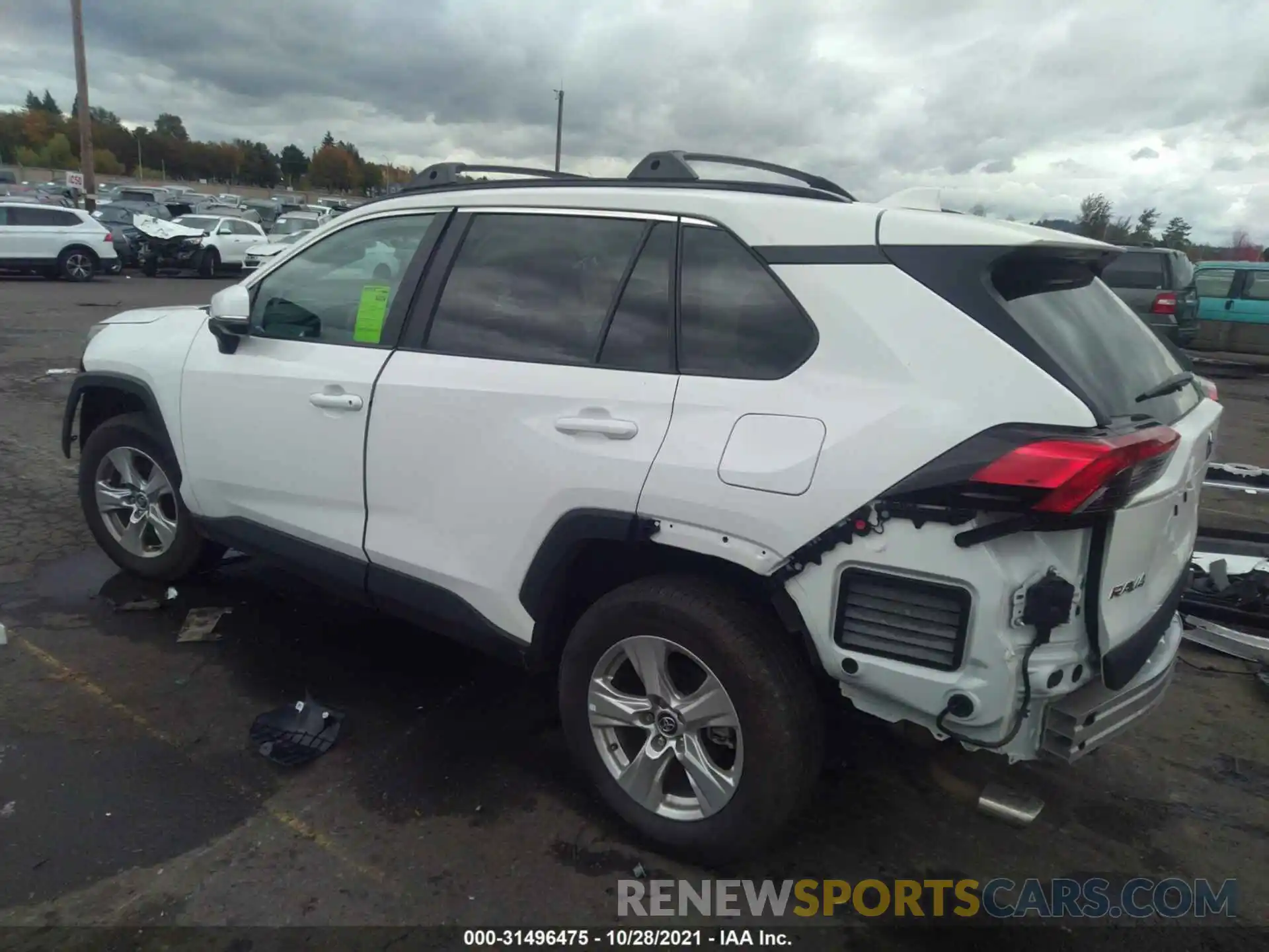 3 Фотография поврежденного автомобиля 2T3P1RFV4MC157598 TOYOTA RAV4 2021