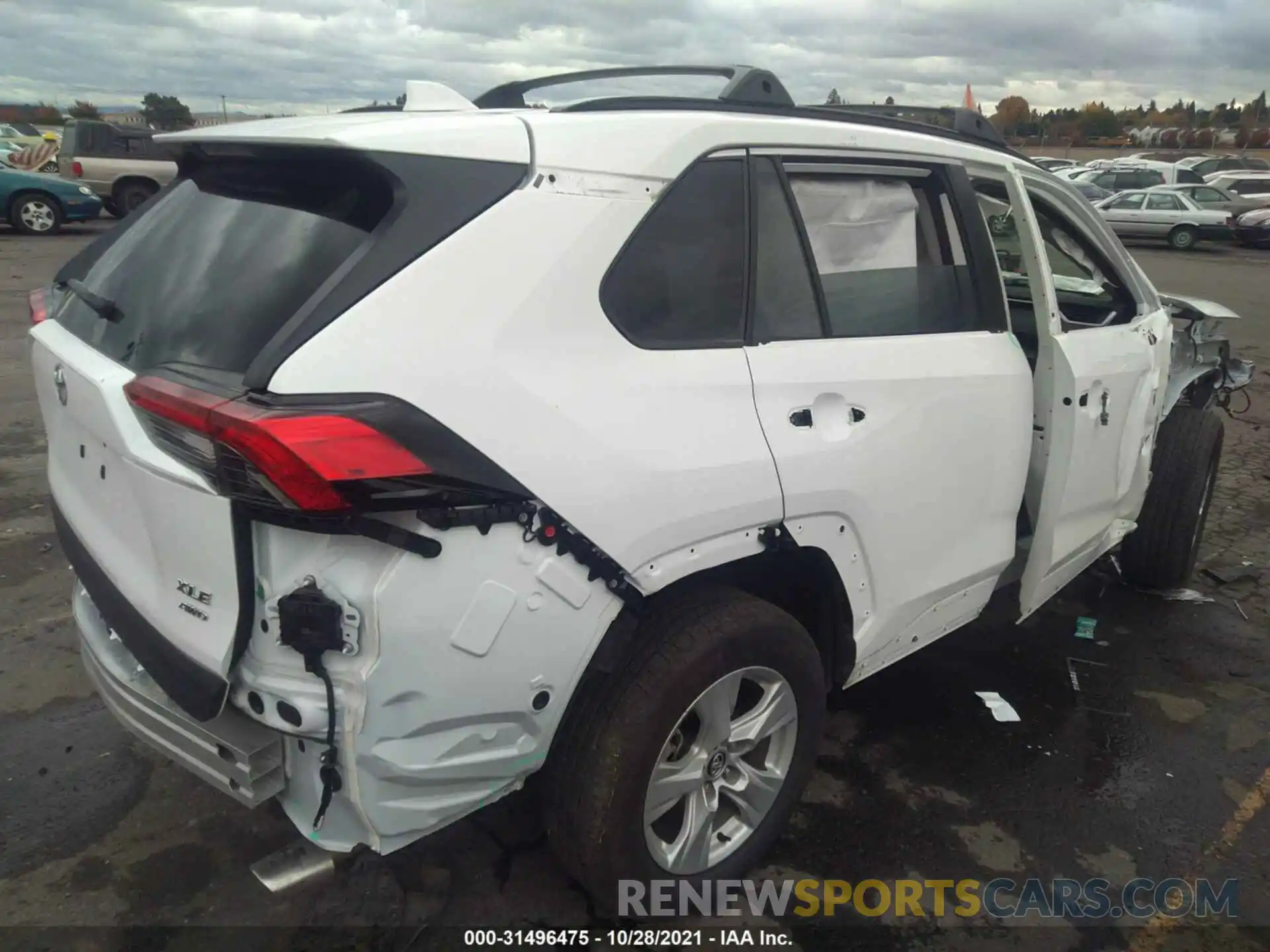 4 Фотография поврежденного автомобиля 2T3P1RFV4MC157598 TOYOTA RAV4 2021