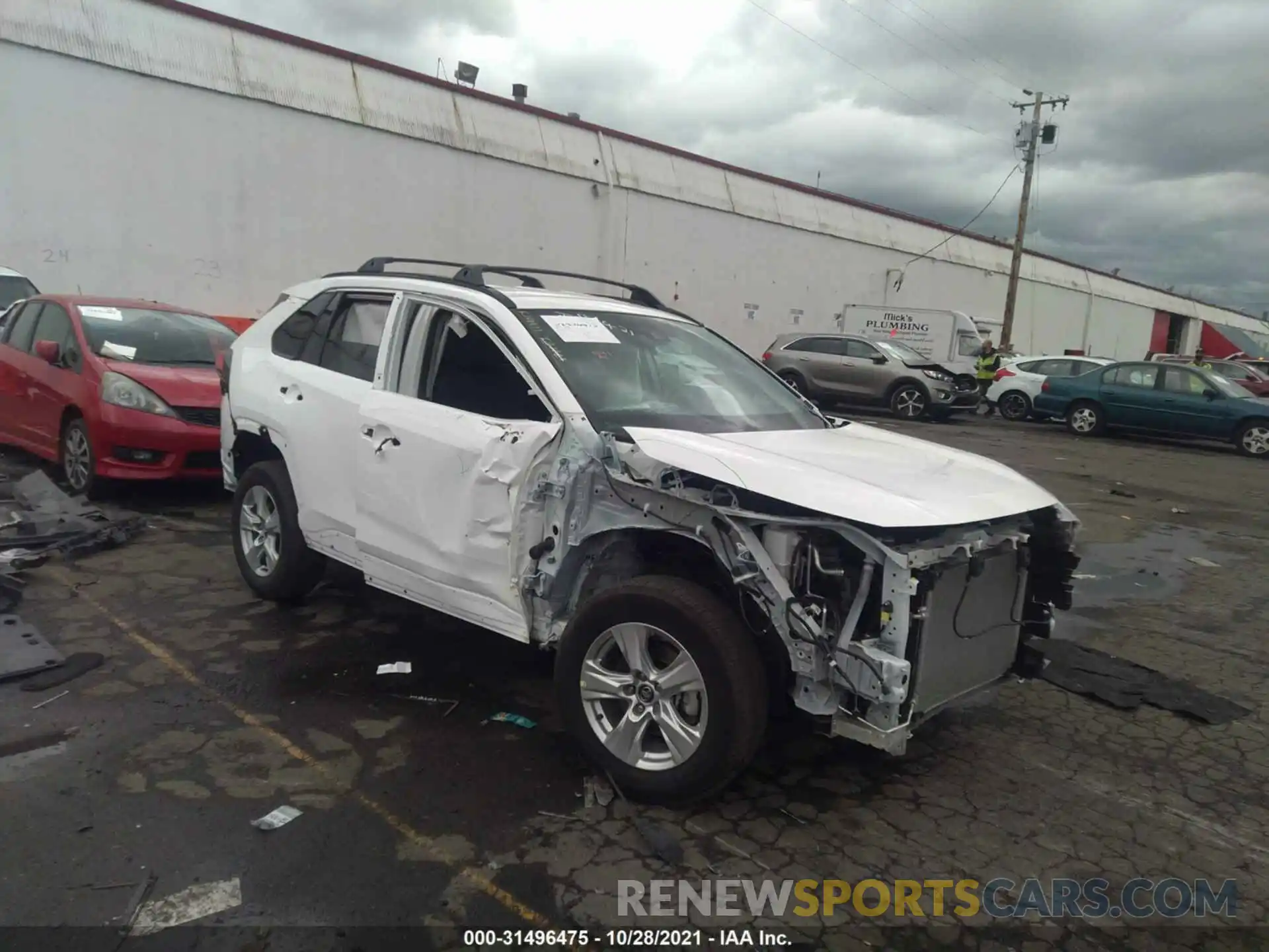 6 Photograph of a damaged car 2T3P1RFV4MC157598 TOYOTA RAV4 2021