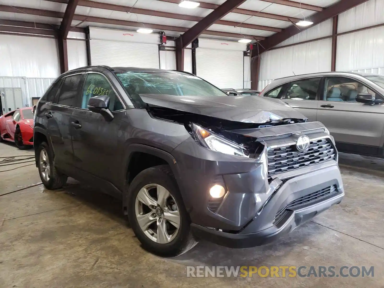 1 Photograph of a damaged car 2T3P1RFV4MC164048 TOYOTA RAV4 2021