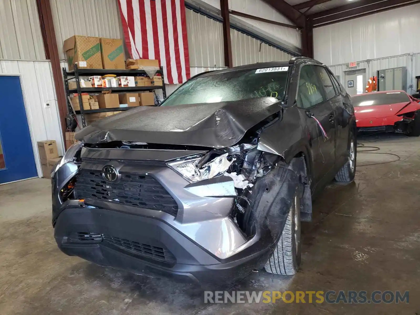 2 Photograph of a damaged car 2T3P1RFV4MC164048 TOYOTA RAV4 2021