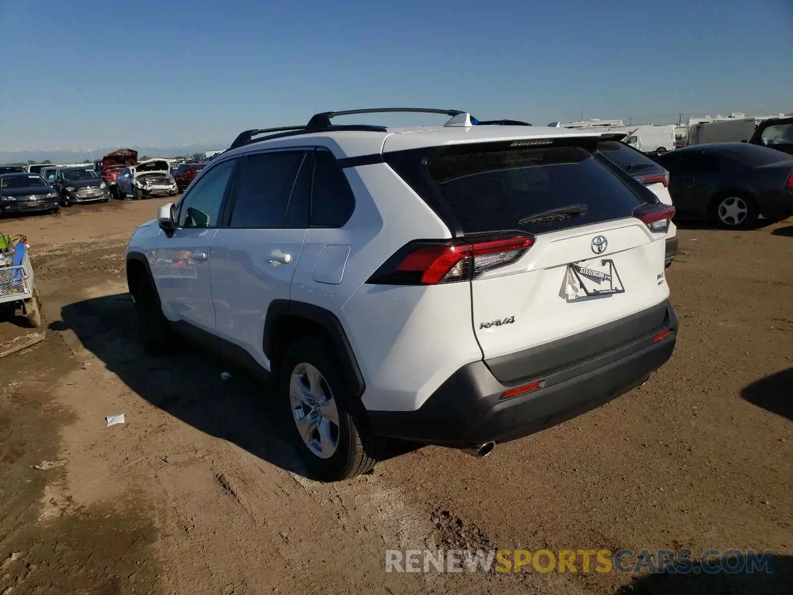 3 Photograph of a damaged car 2T3P1RFV4MC166219 TOYOTA RAV4 2021