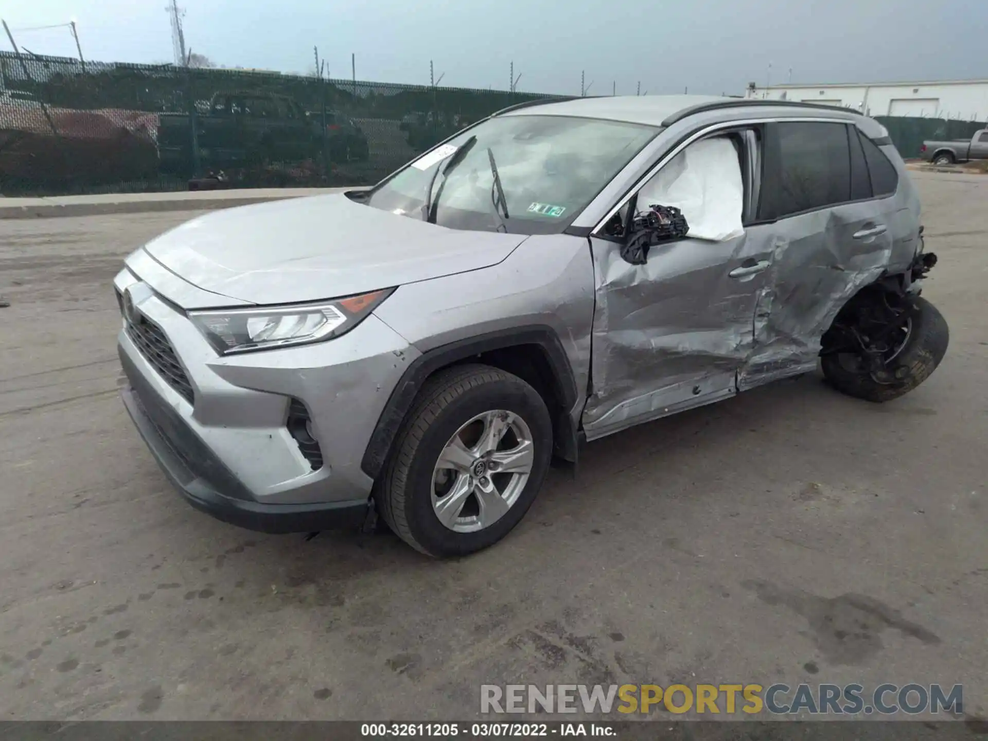 2 Фотография поврежденного автомобиля 2T3P1RFV4MC166642 TOYOTA RAV4 2021