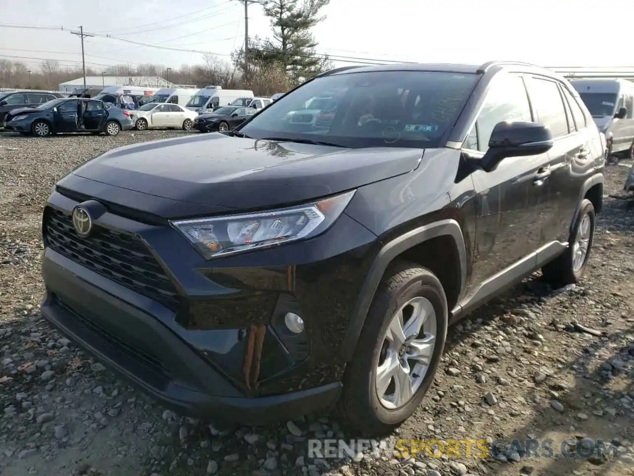 2 Photograph of a damaged car 2T3P1RFV4MC170982 TOYOTA RAV4 2021