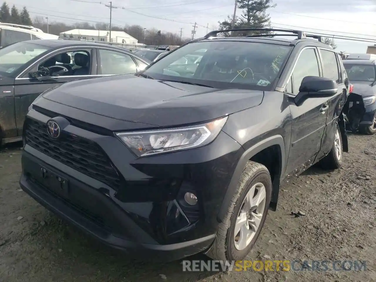 2 Photograph of a damaged car 2T3P1RFV4MC180184 TOYOTA RAV4 2021