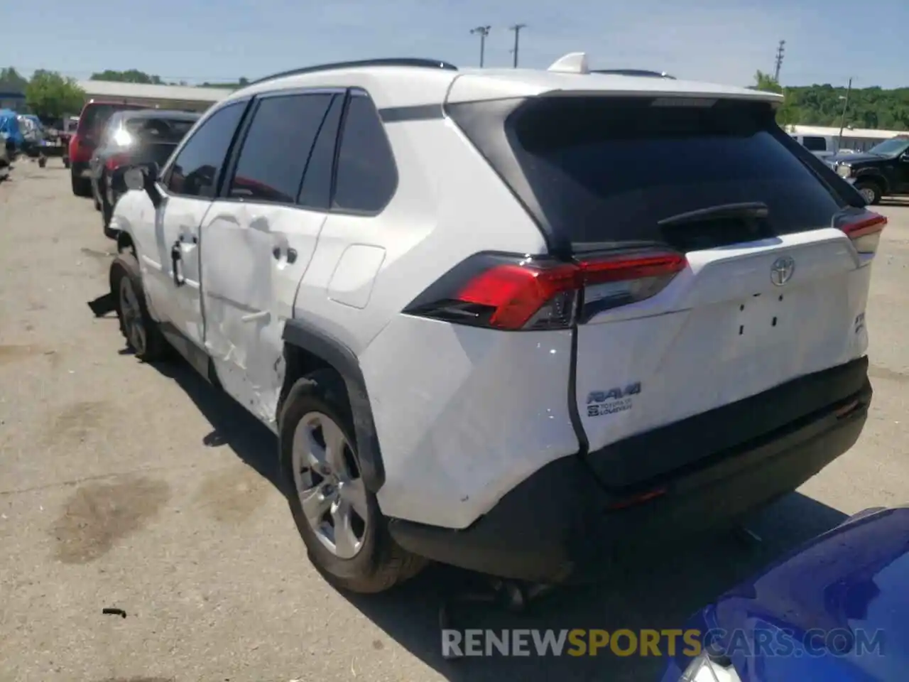 3 Photograph of a damaged car 2T3P1RFV4MC190455 TOYOTA RAV4 2021