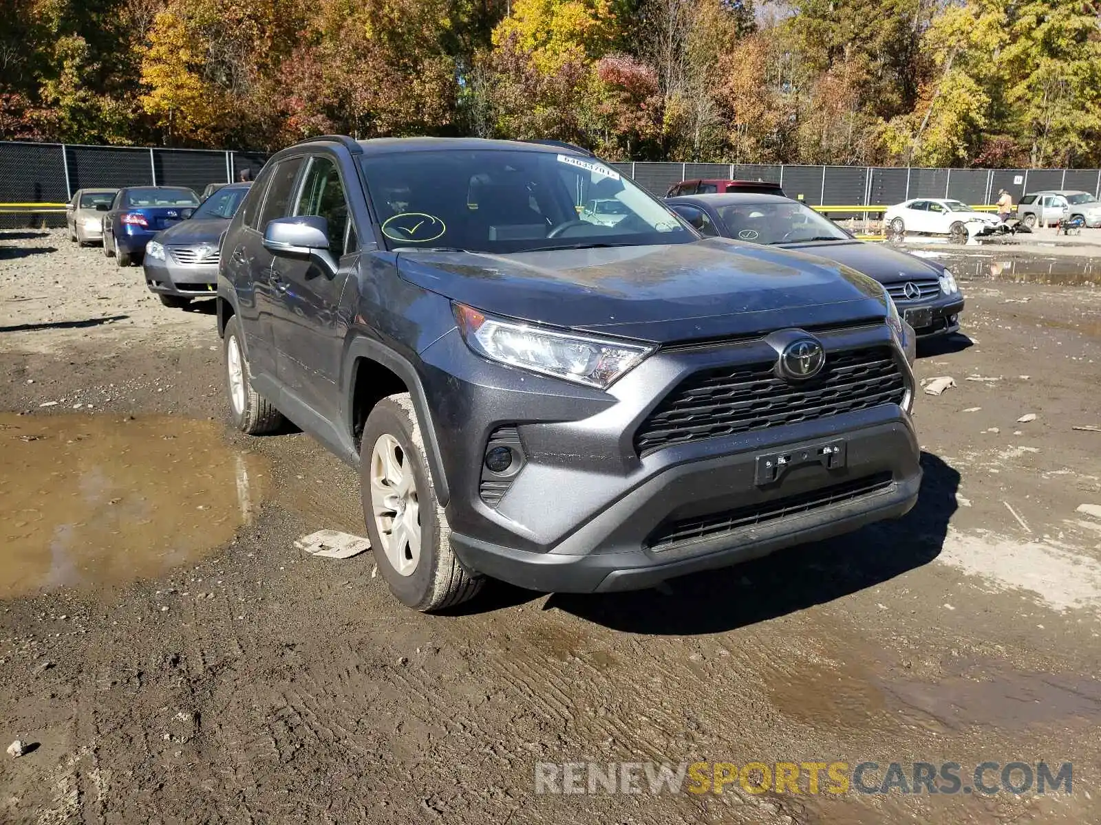 1 Photograph of a damaged car 2T3P1RFV4MC203964 TOYOTA RAV4 2021