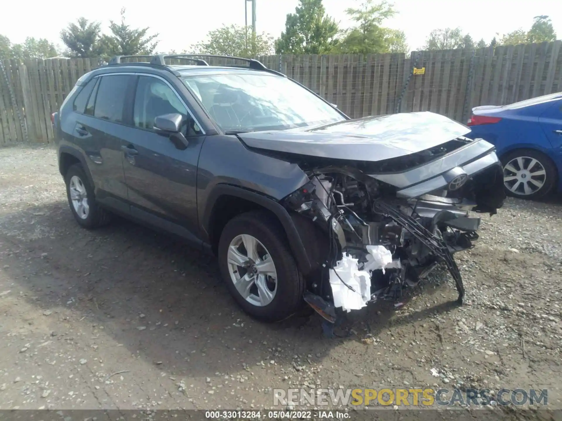 1 Photograph of a damaged car 2T3P1RFV4MC206234 TOYOTA RAV4 2021